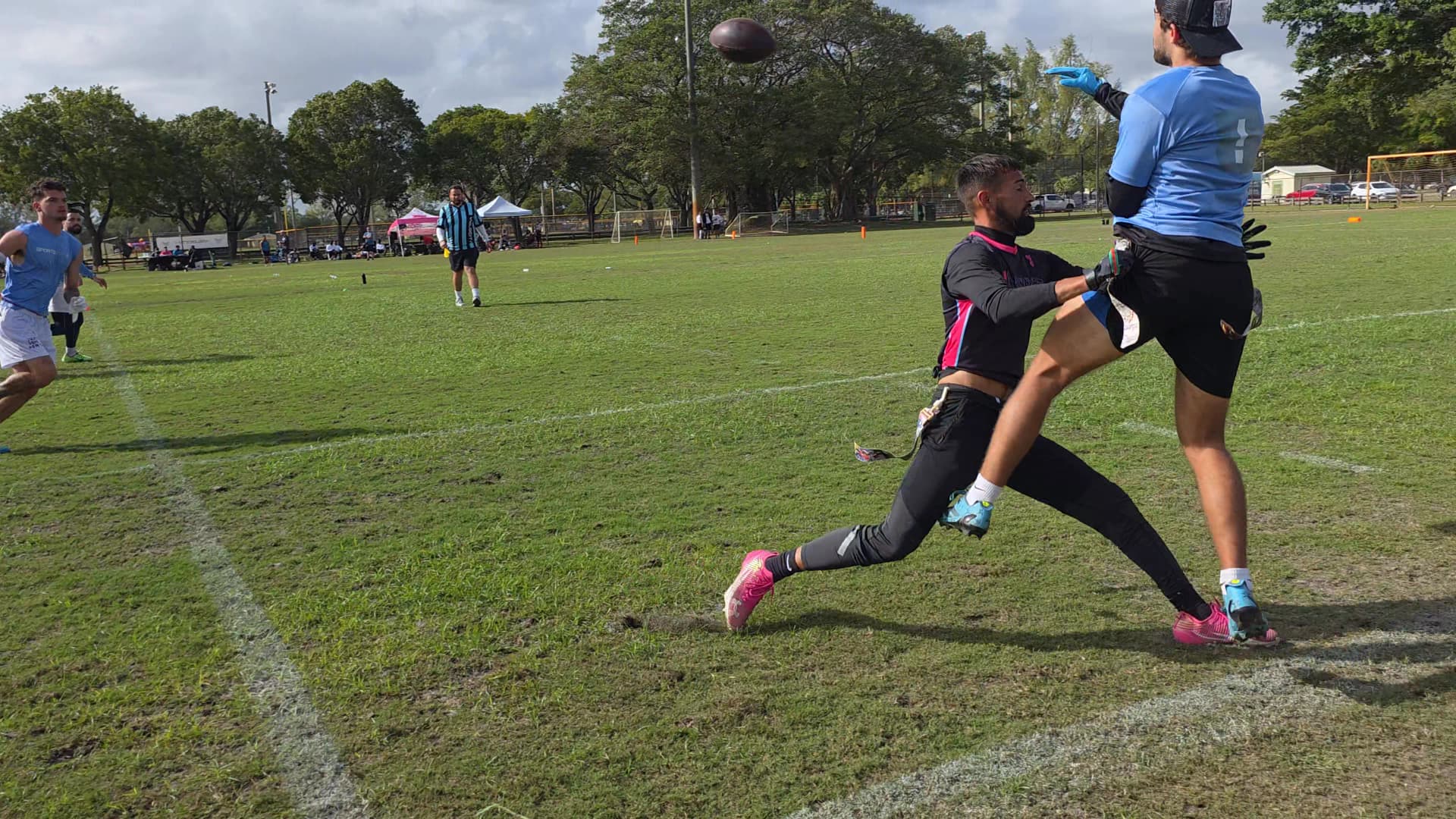 Sportsmanias Touchdown throw highlight video