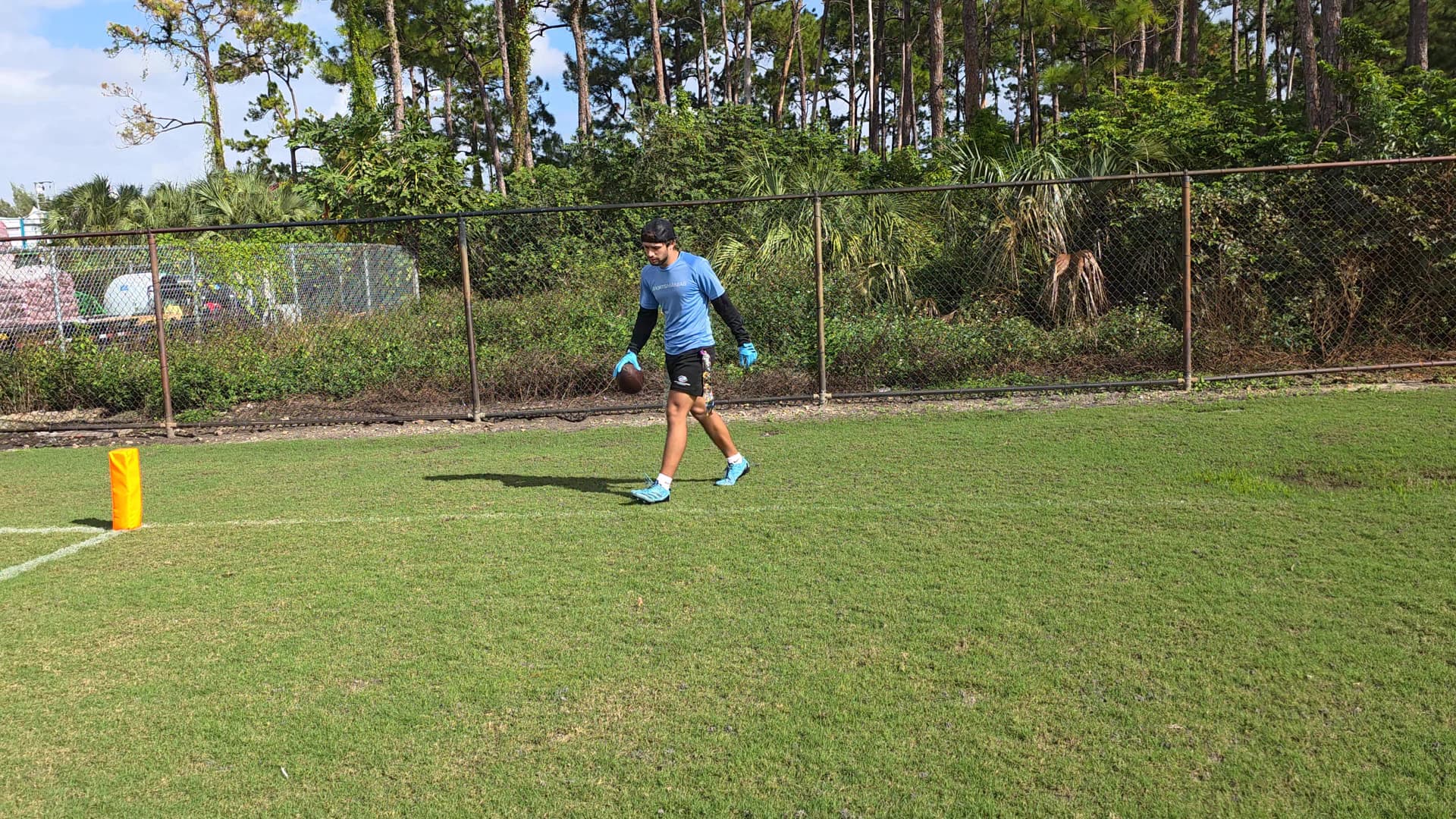 Sportsmanias Touchdown throw highlight video