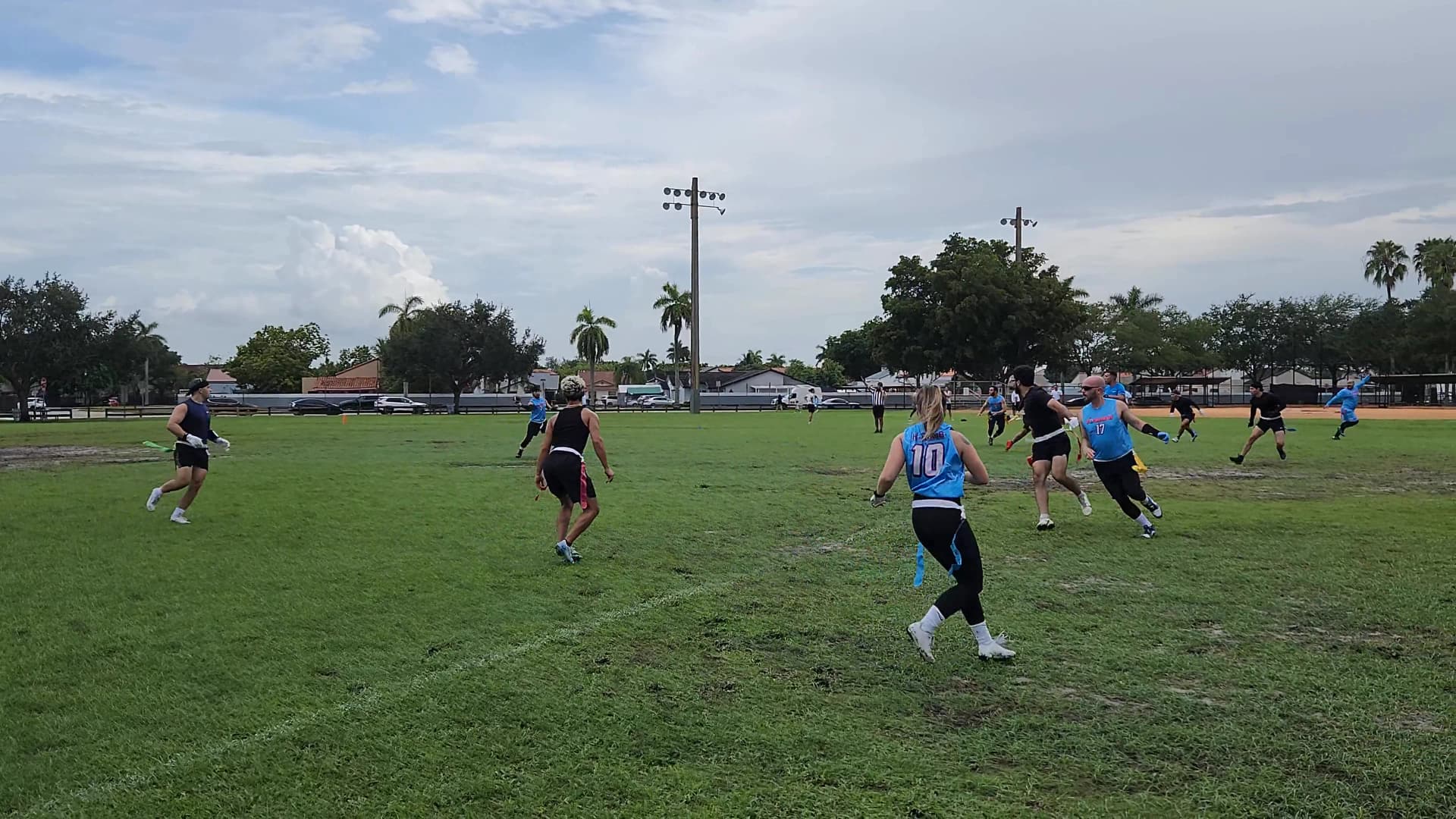 Blue Barracuda Throw for 1st down highlight video