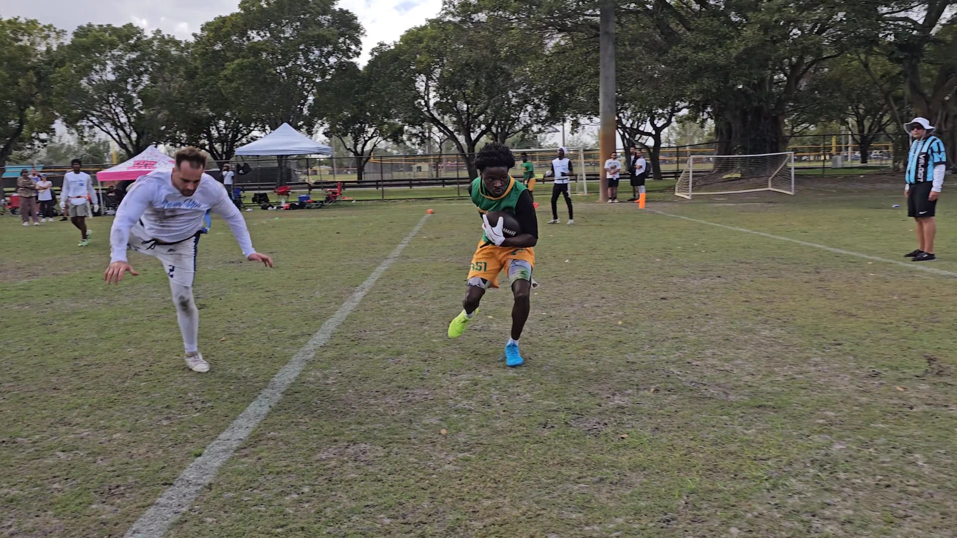 751 Touchdown throw highlight video