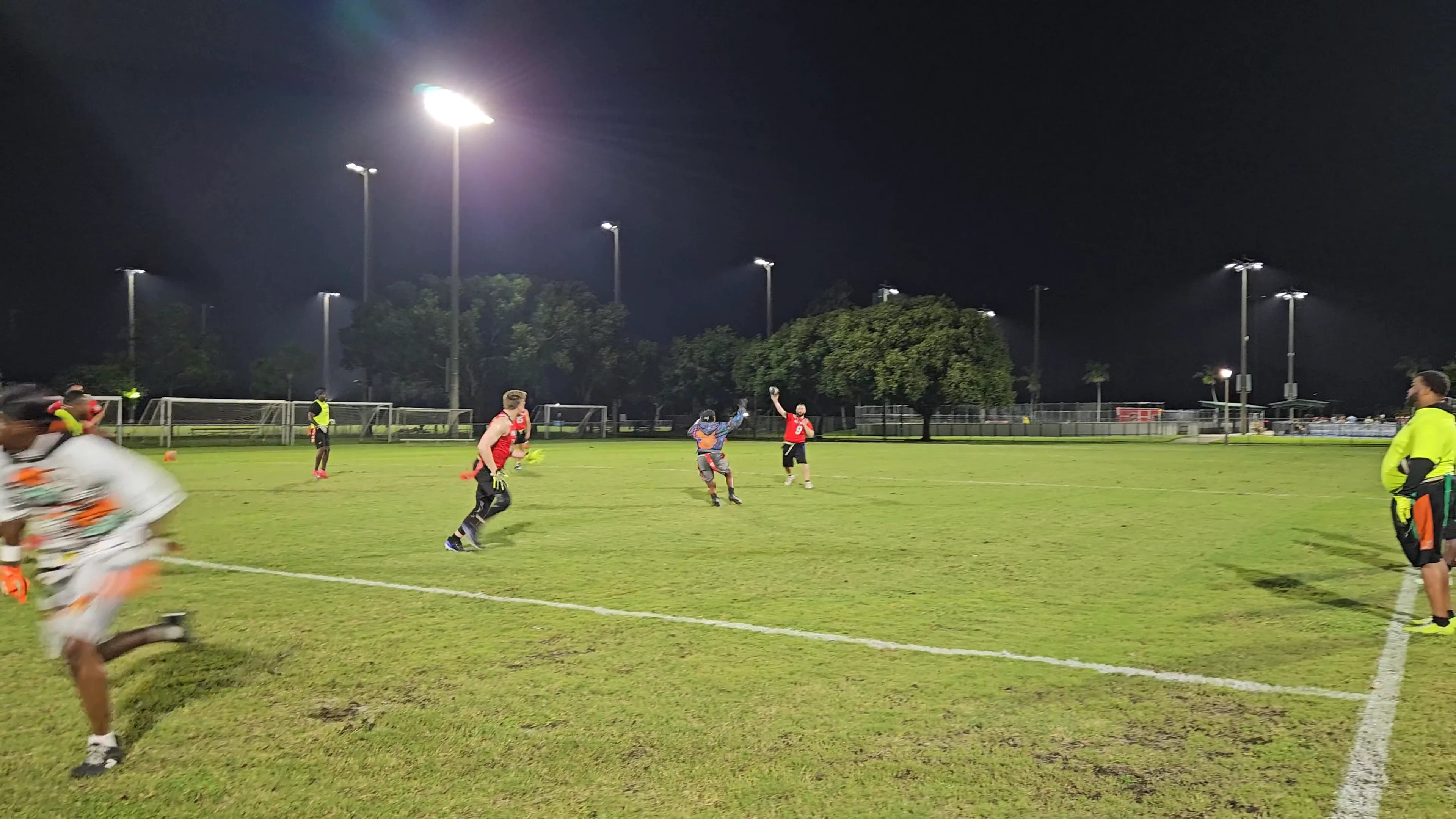 Hitmen Throw for 1st down