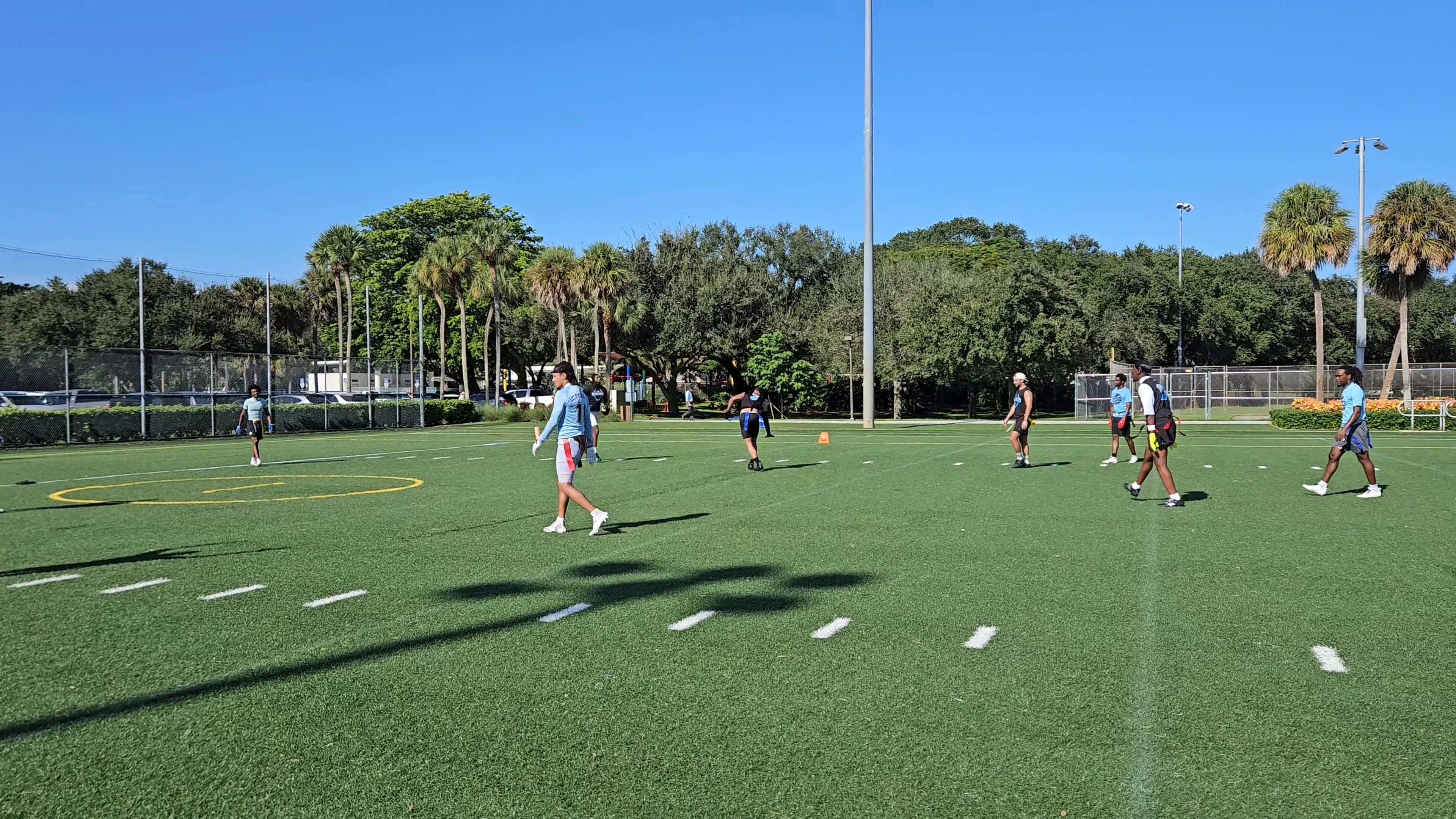 Shake 'N Bake Touchdown throw