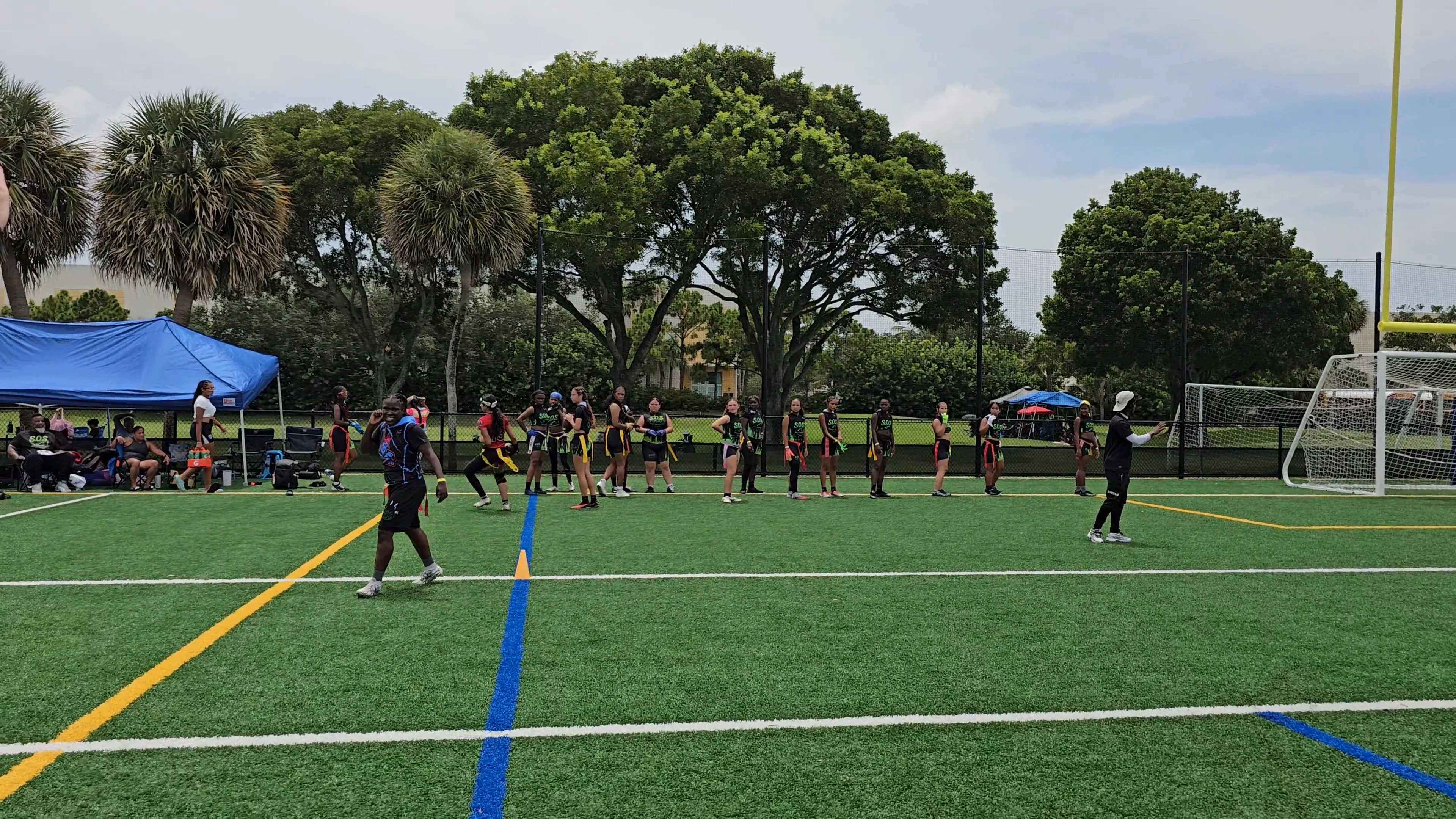 Dragons Elite 16u Touchdown throw