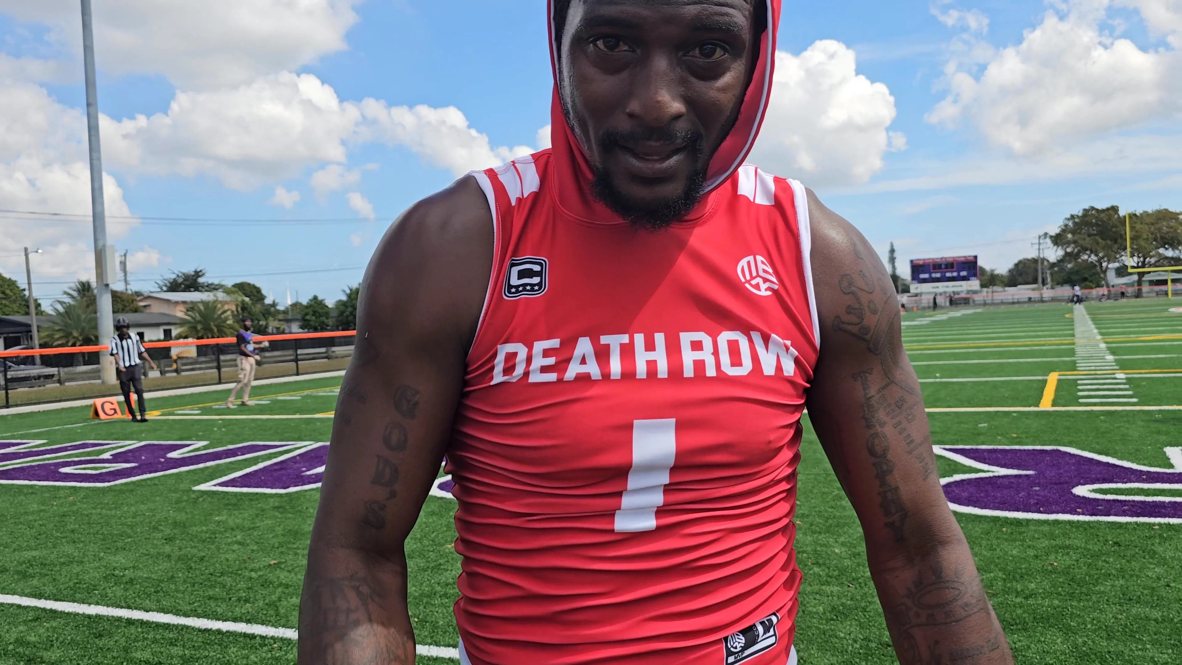 Death Row Touchdown run