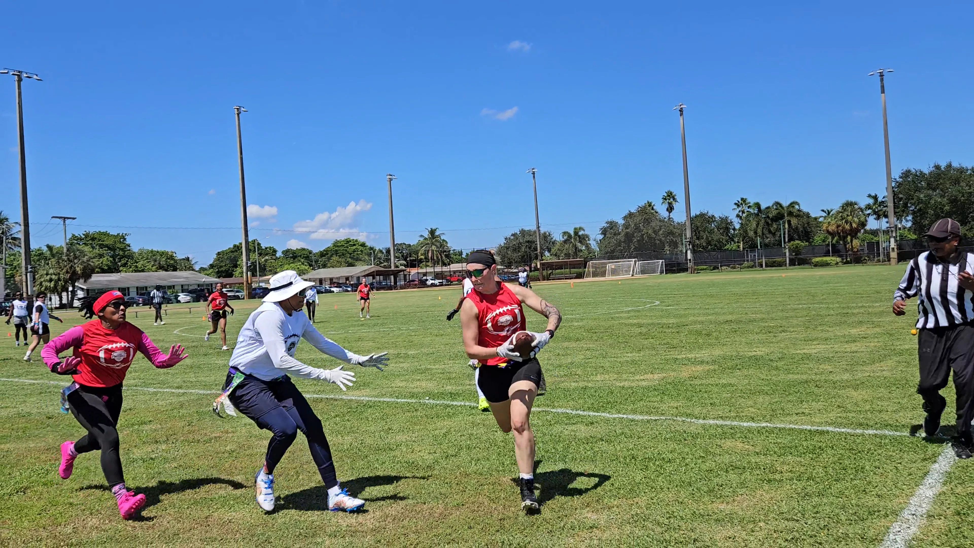 Redzone Renegays Touchdown throw
