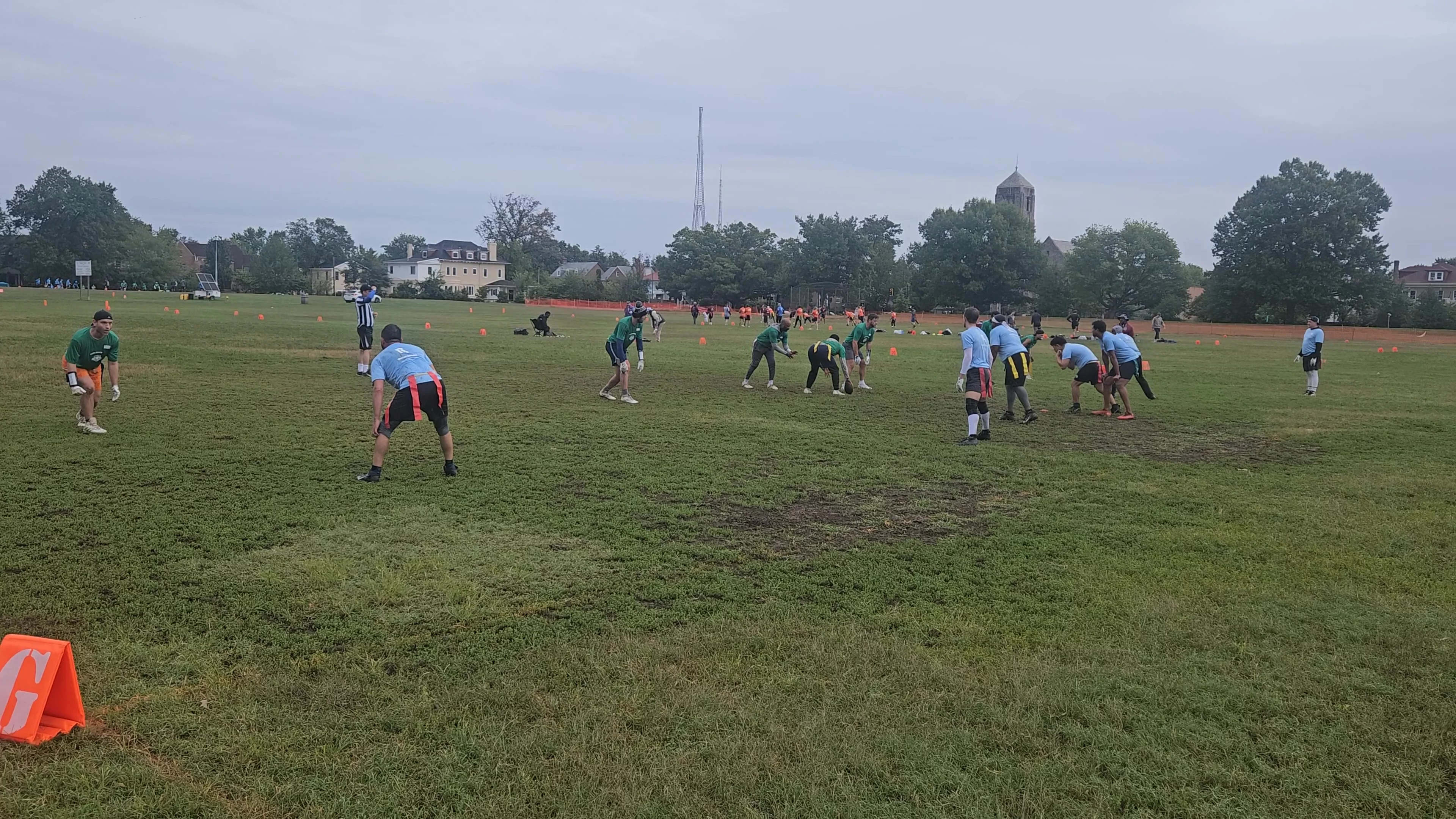 Irish Goodbyes Touchdown run