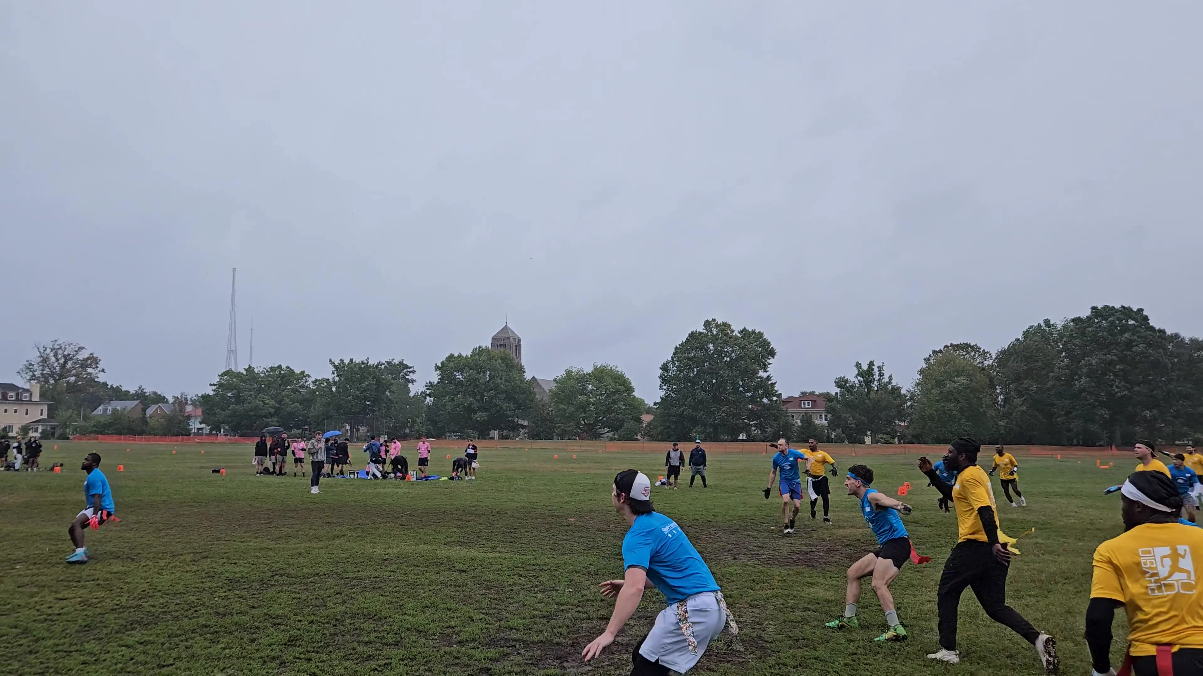 Golden Receivers Touchdown throw