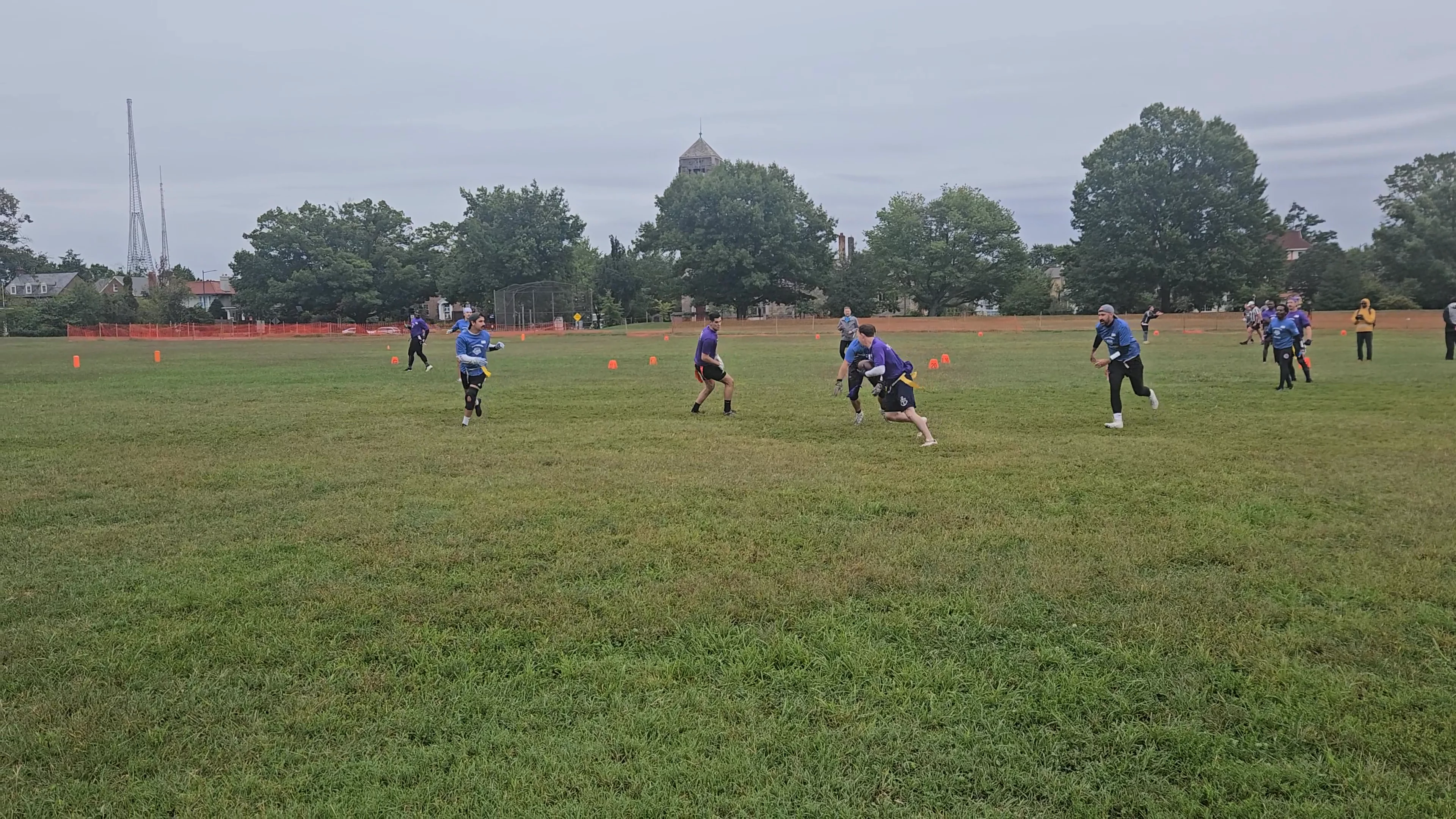 Purple Nurples Throw for 1st down