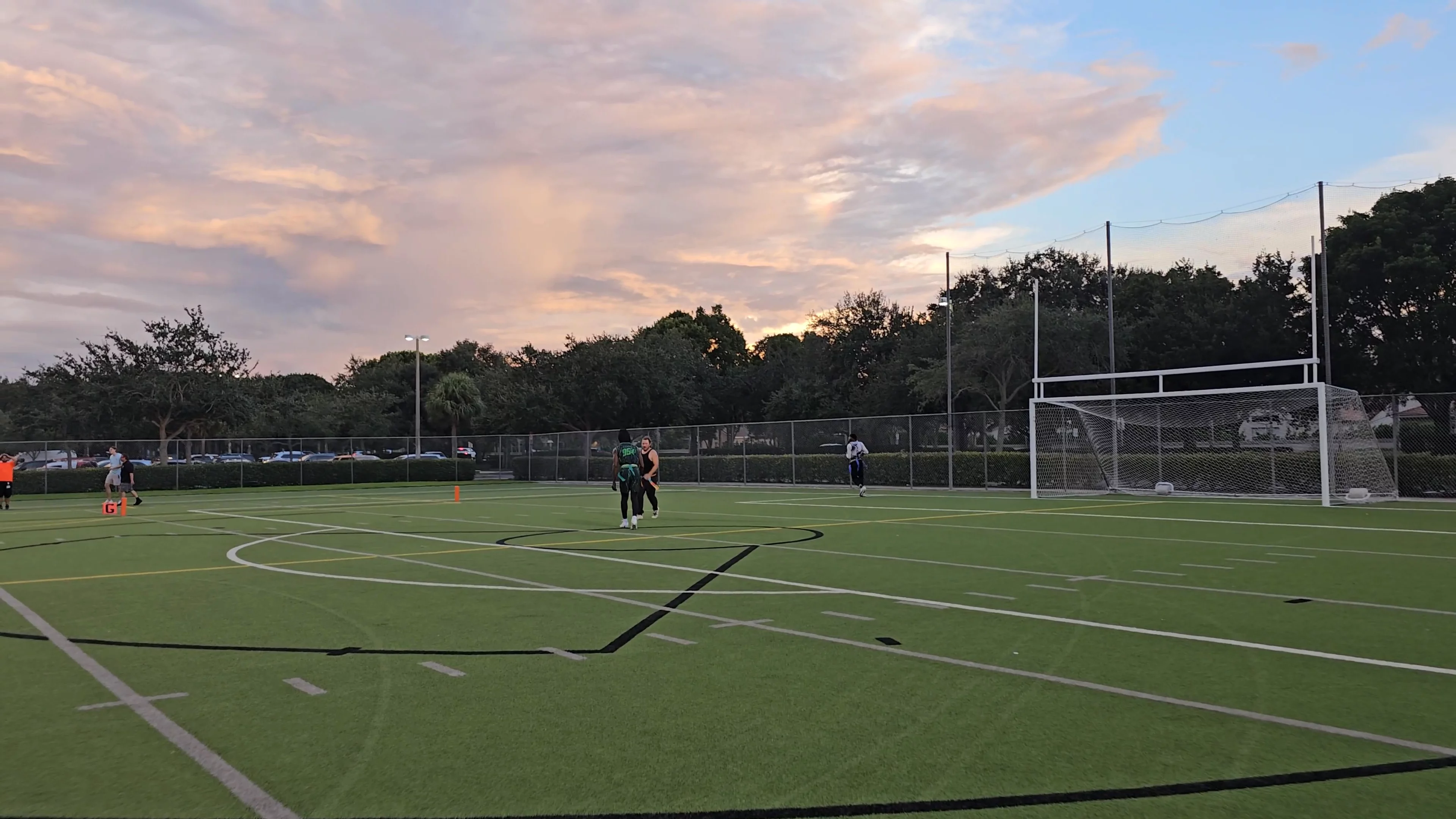 Broward Ballerz Touchdown throw