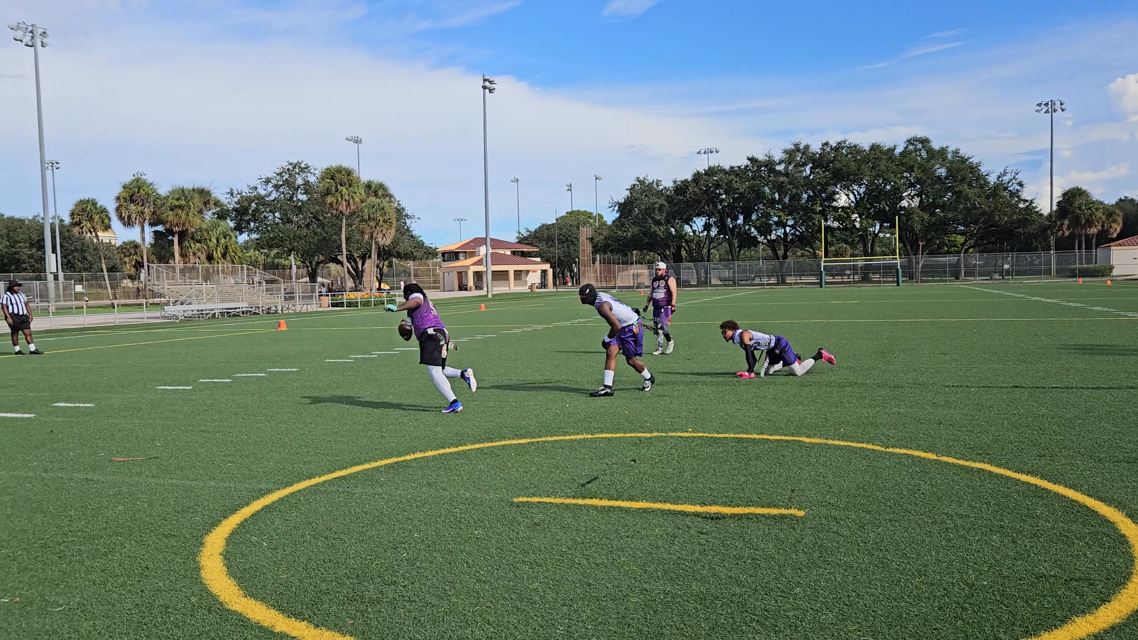 Eskimo Brothers Touchdown throw
