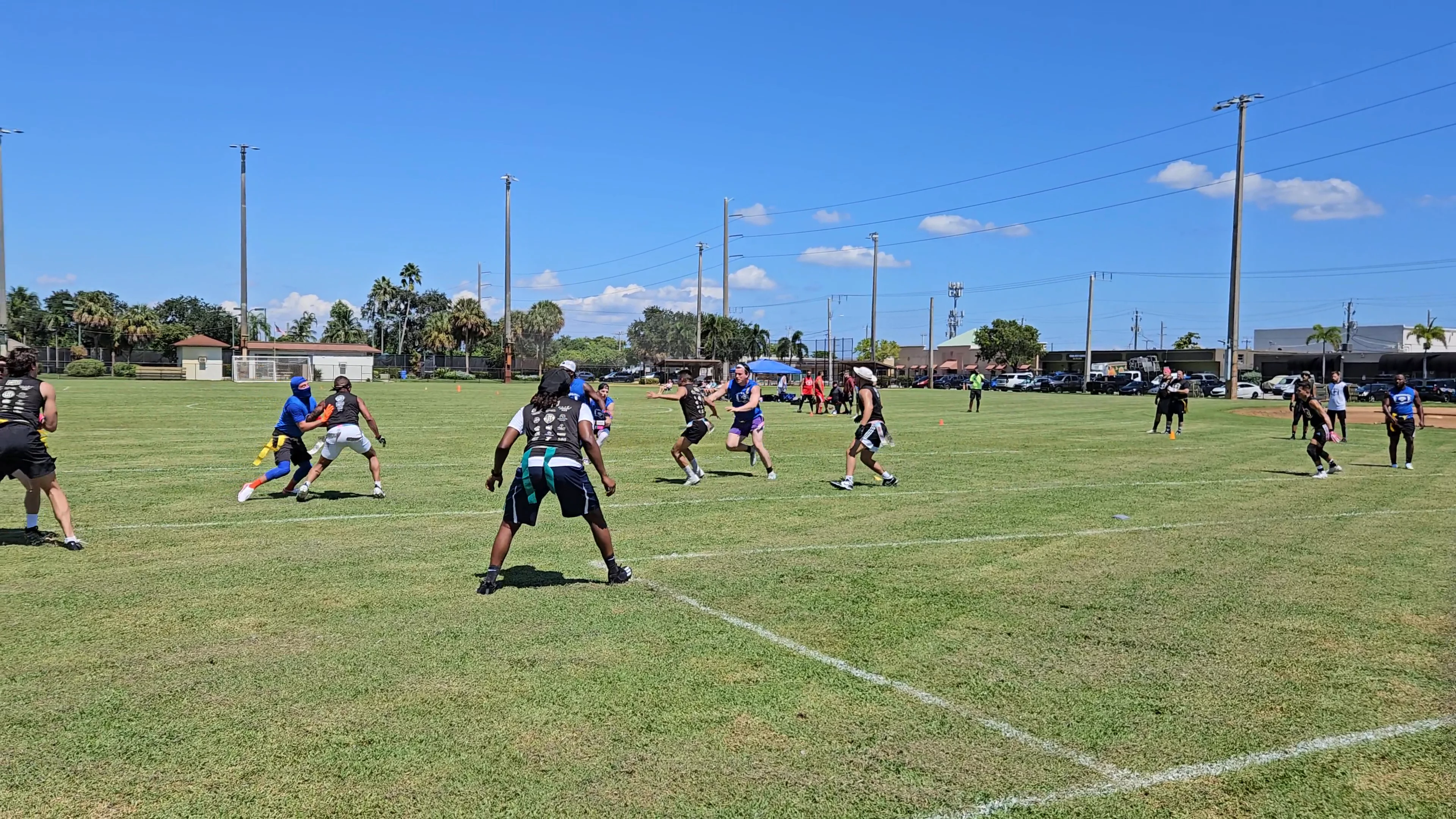 Cookie Monsters Touchdown throw