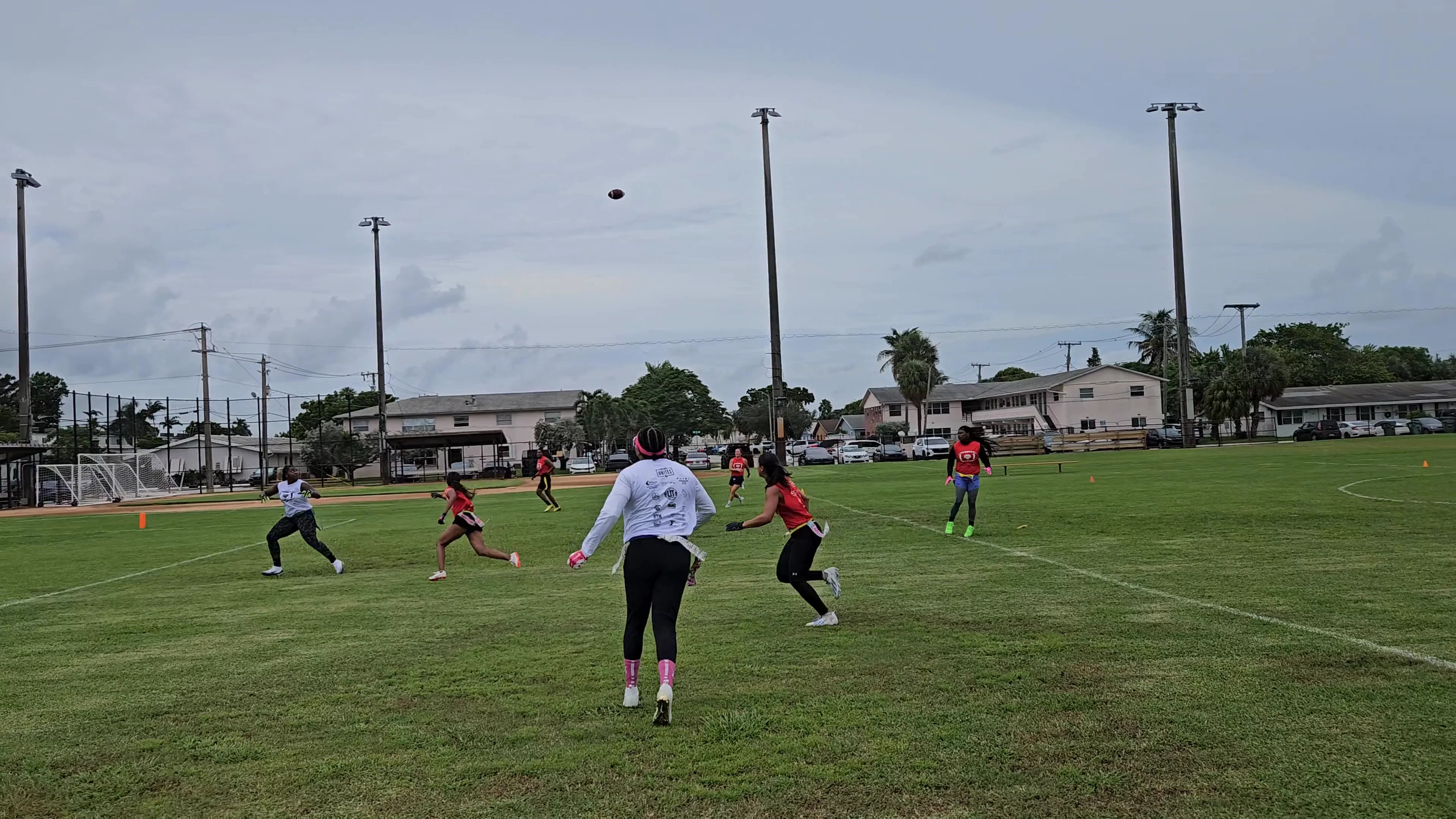 White Claws Touchdown throw