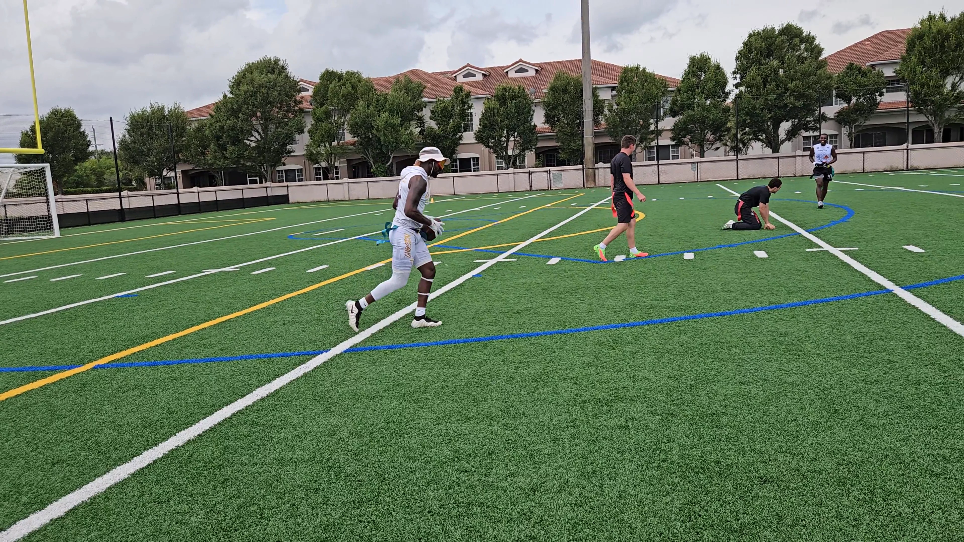 Chosen Touchdown throw