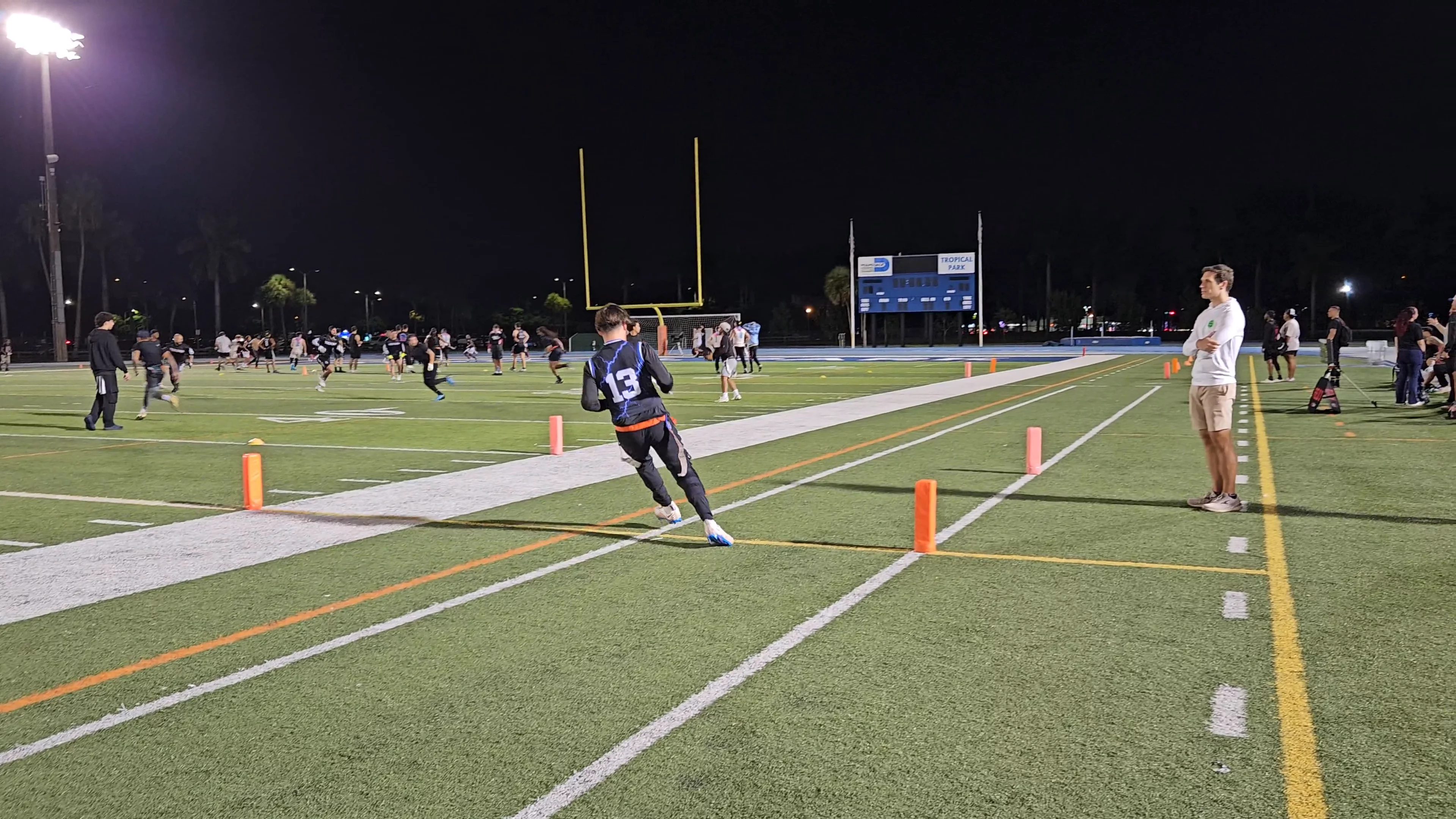 NAS Touchdown throw