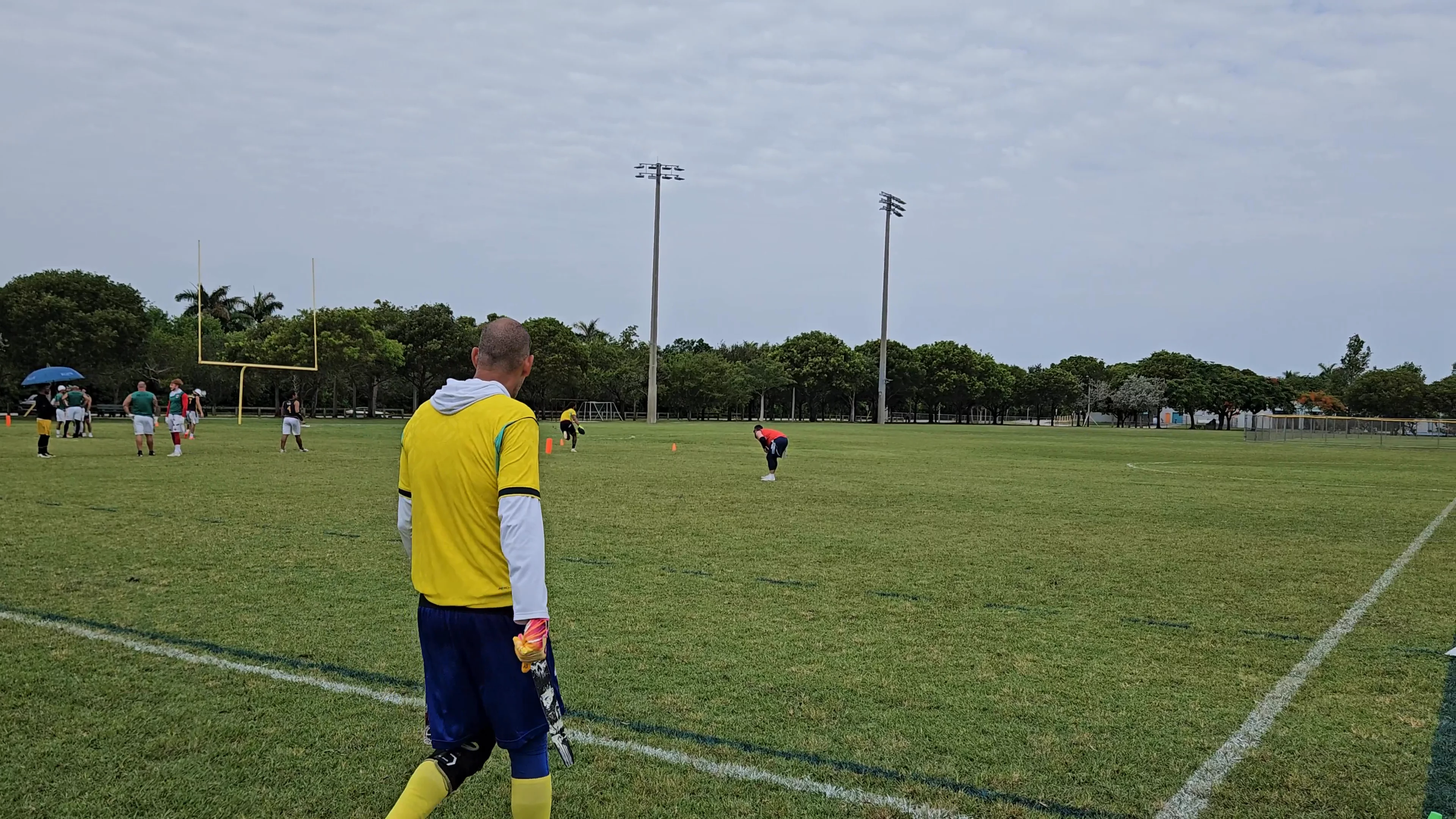 Brazil Touchdown throw
