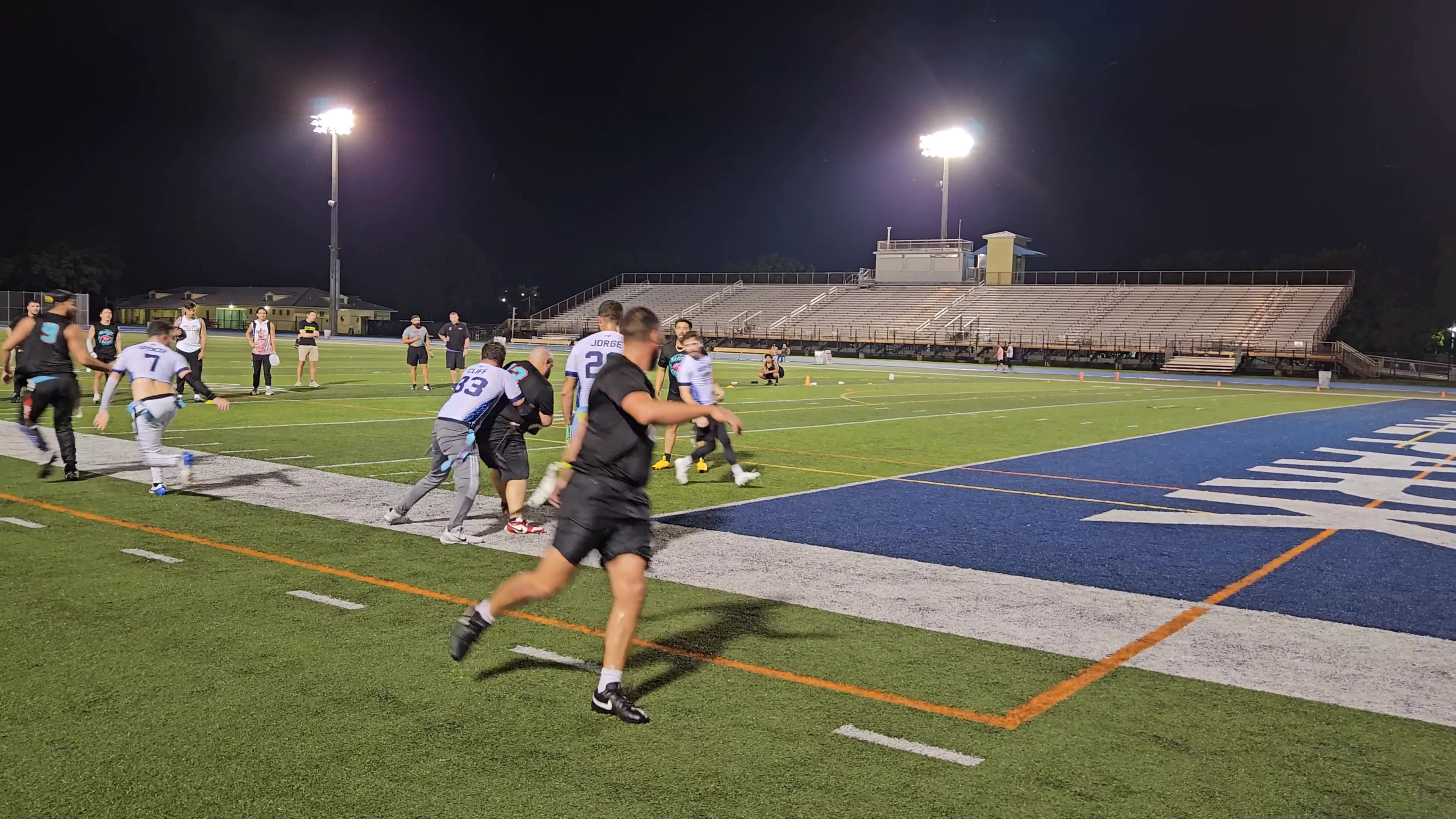 Magic Conchs Touchdown throw