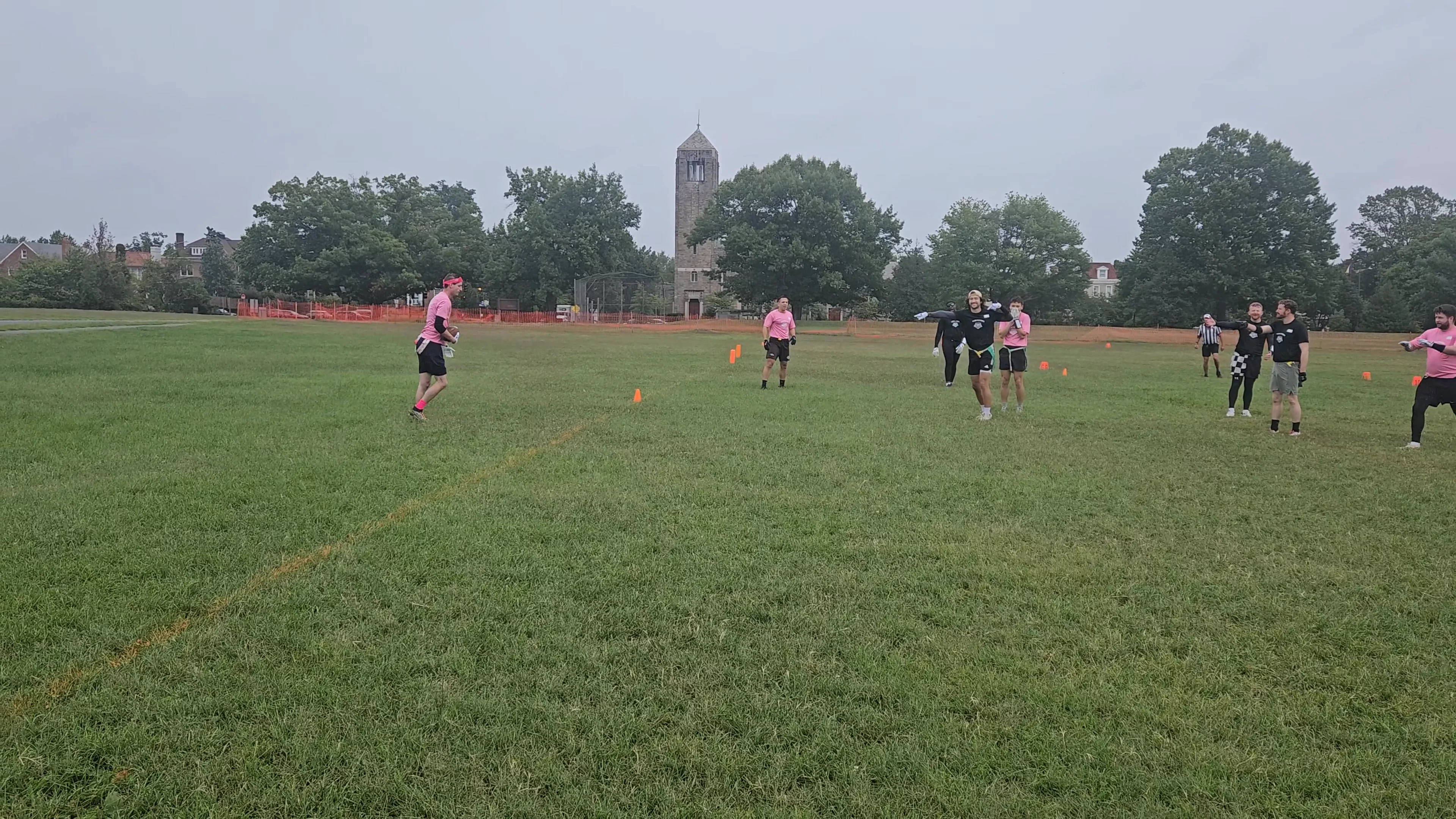 PrEPpa Pigs Touchdown throw