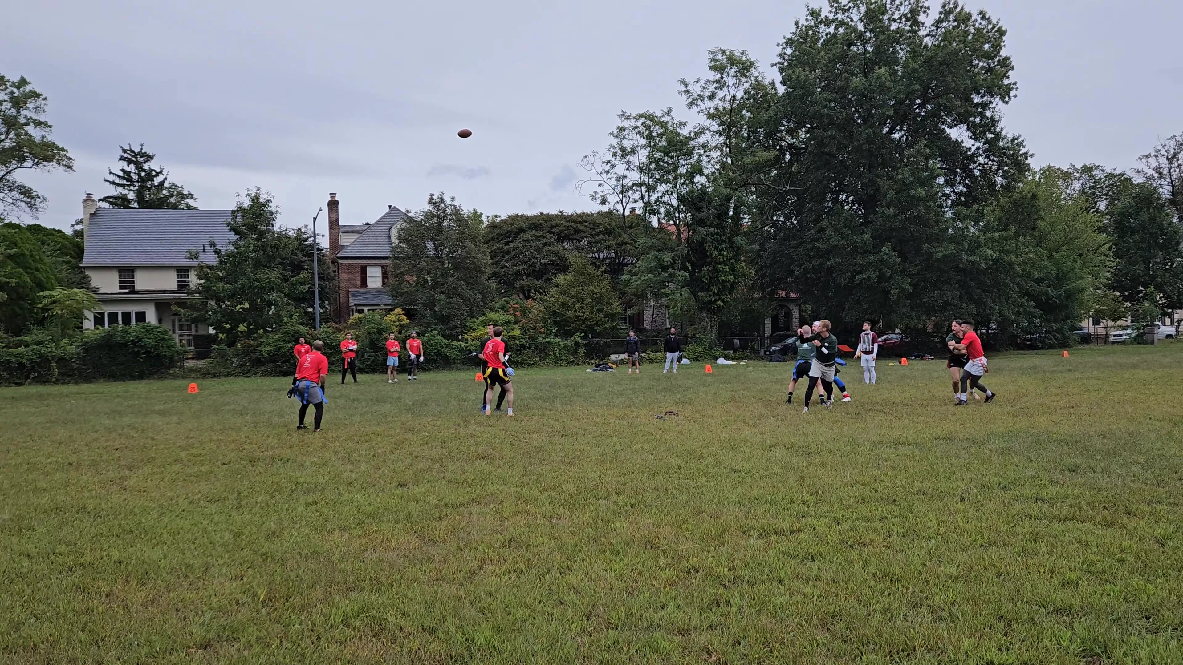 Tree Tops Touchdown throw