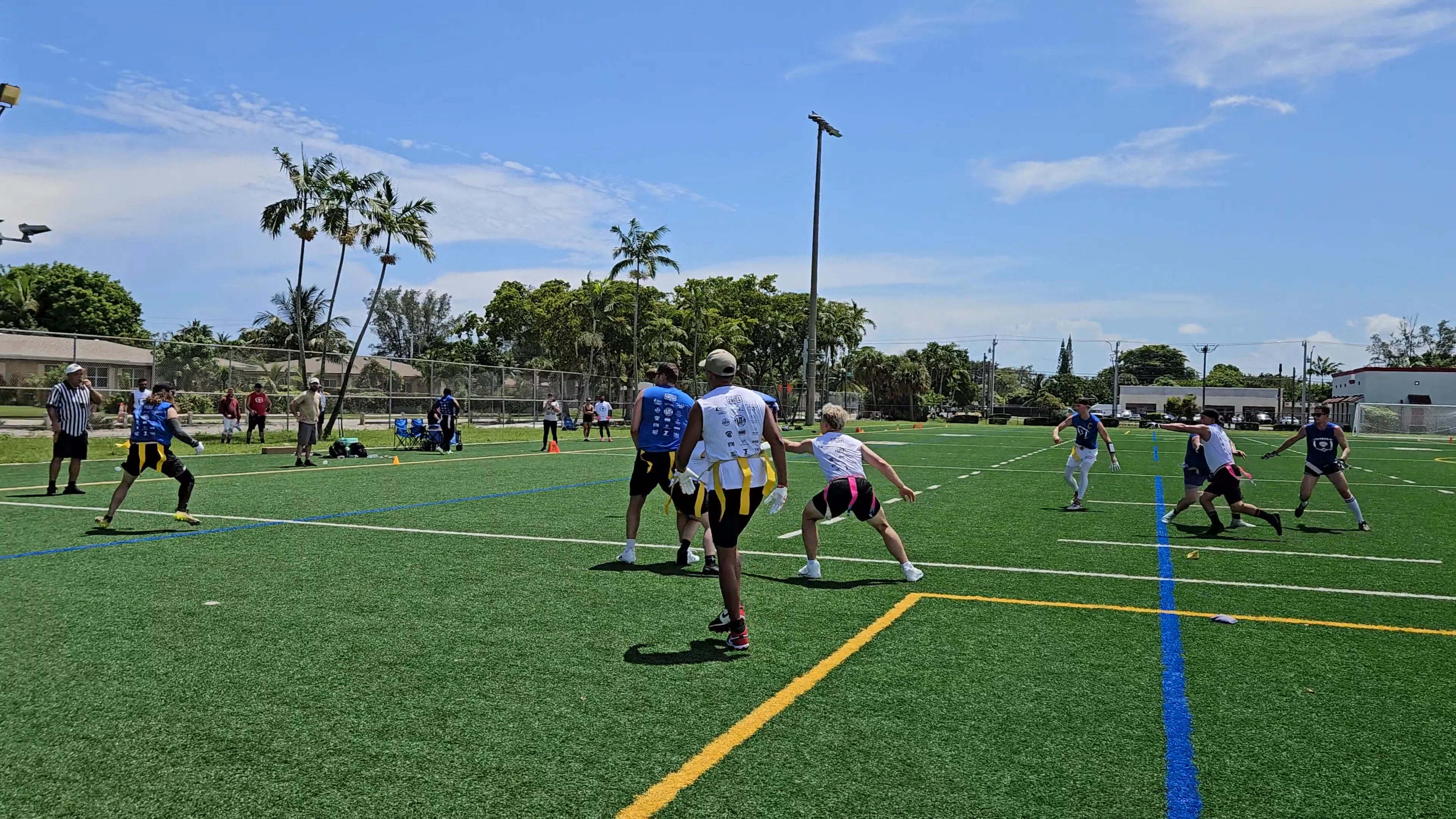 Cookie Monsters Touchdown throw