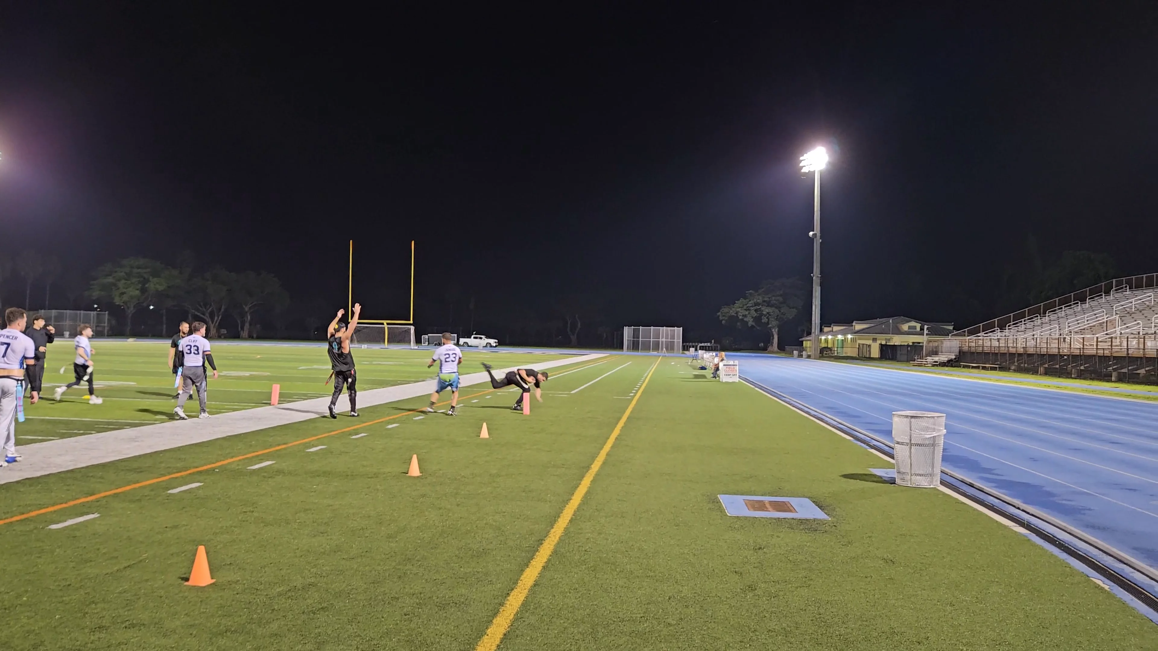 Magic Conchs Touchdown throw