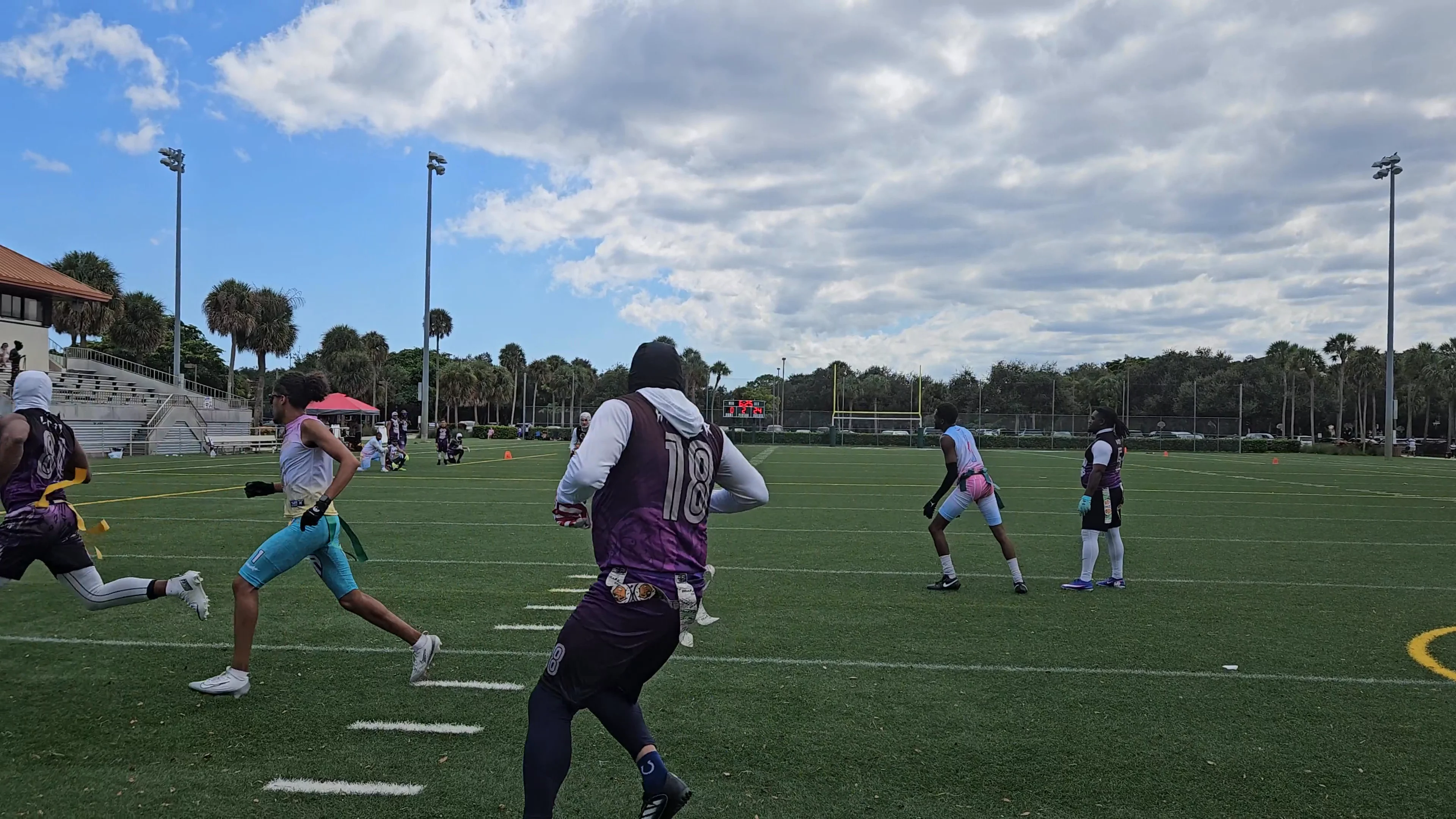 Eskimo Brothers Touchdown throw