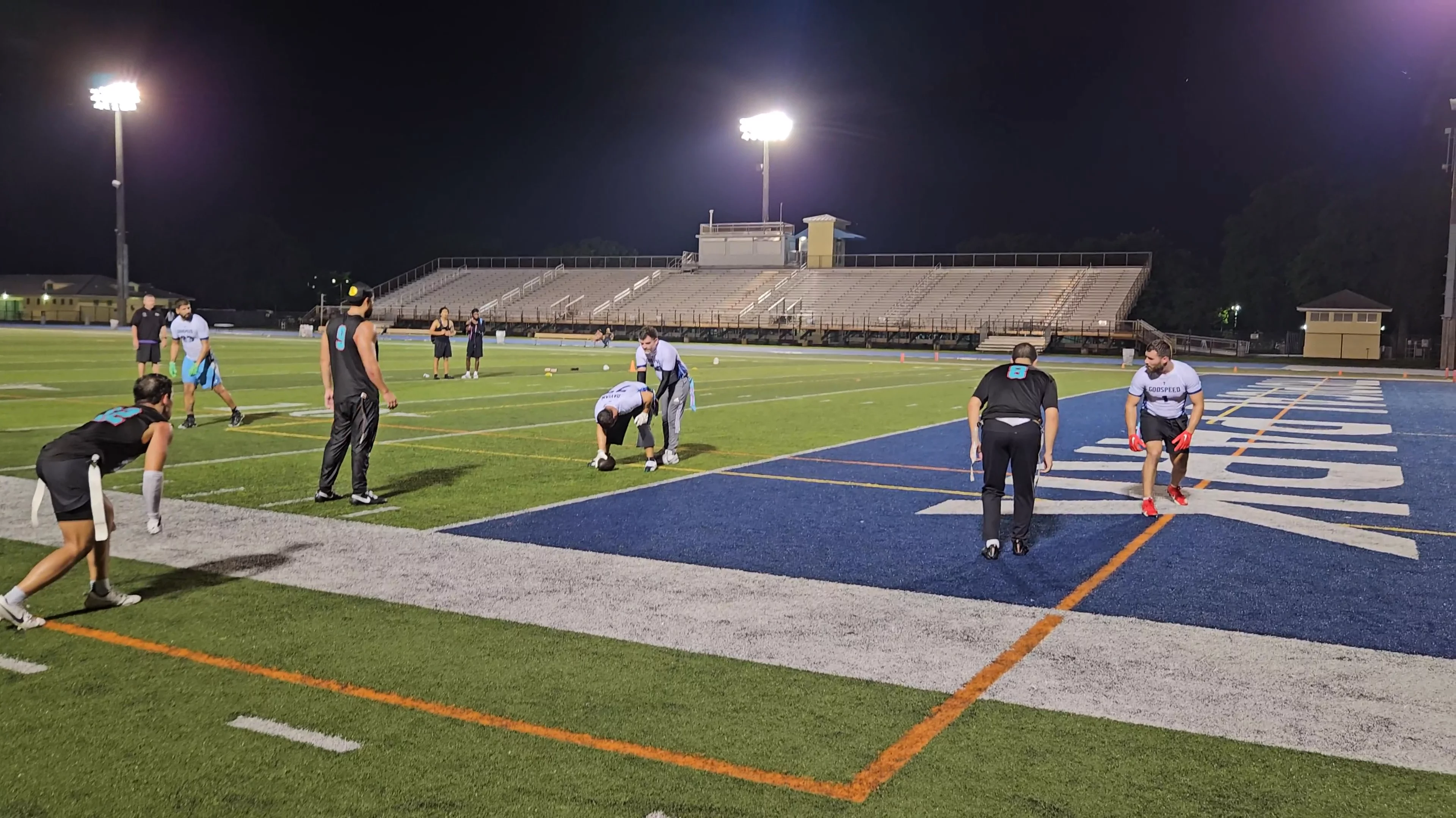 God Speed Touchdown throw