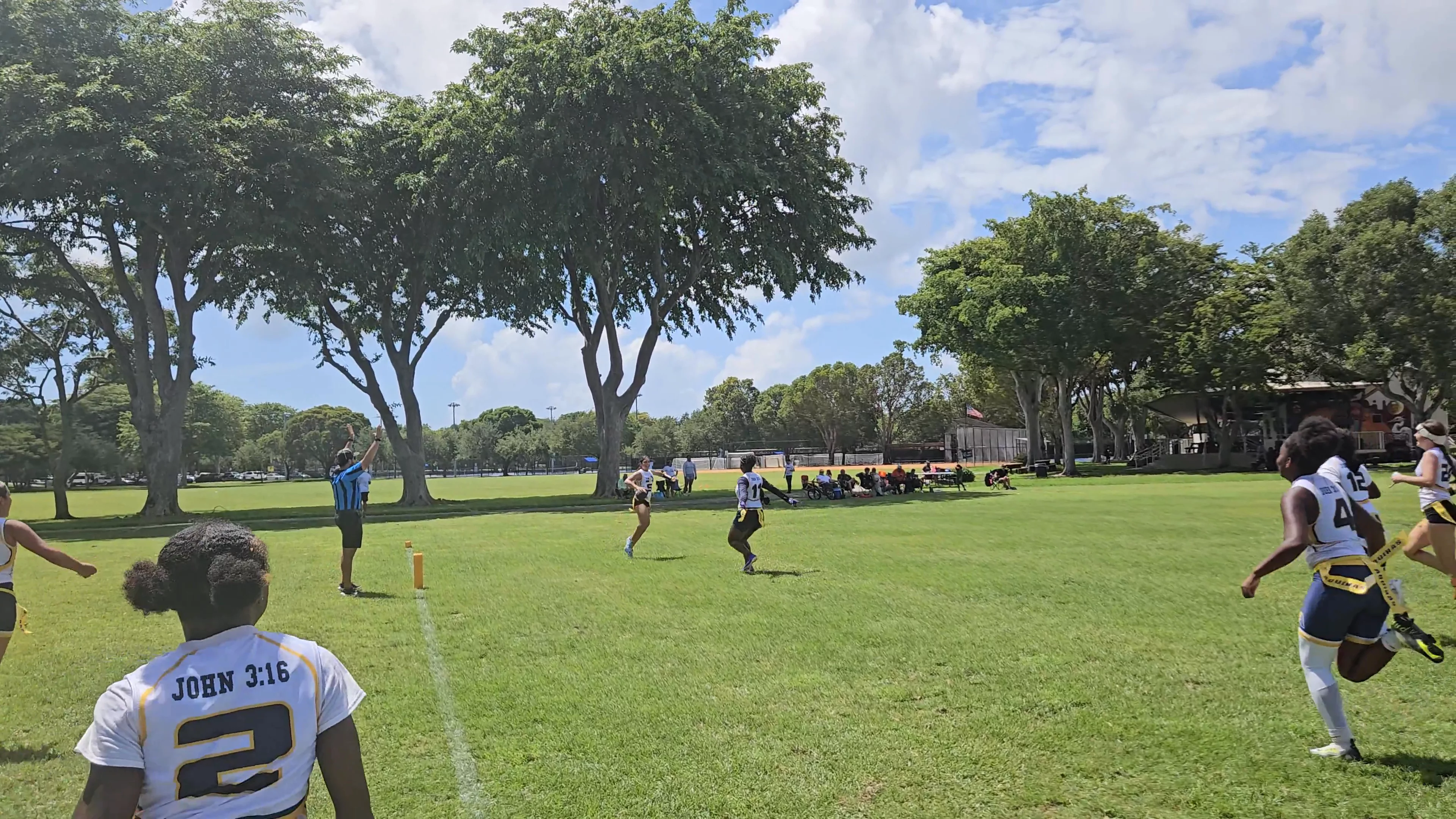 The A Touchdown run