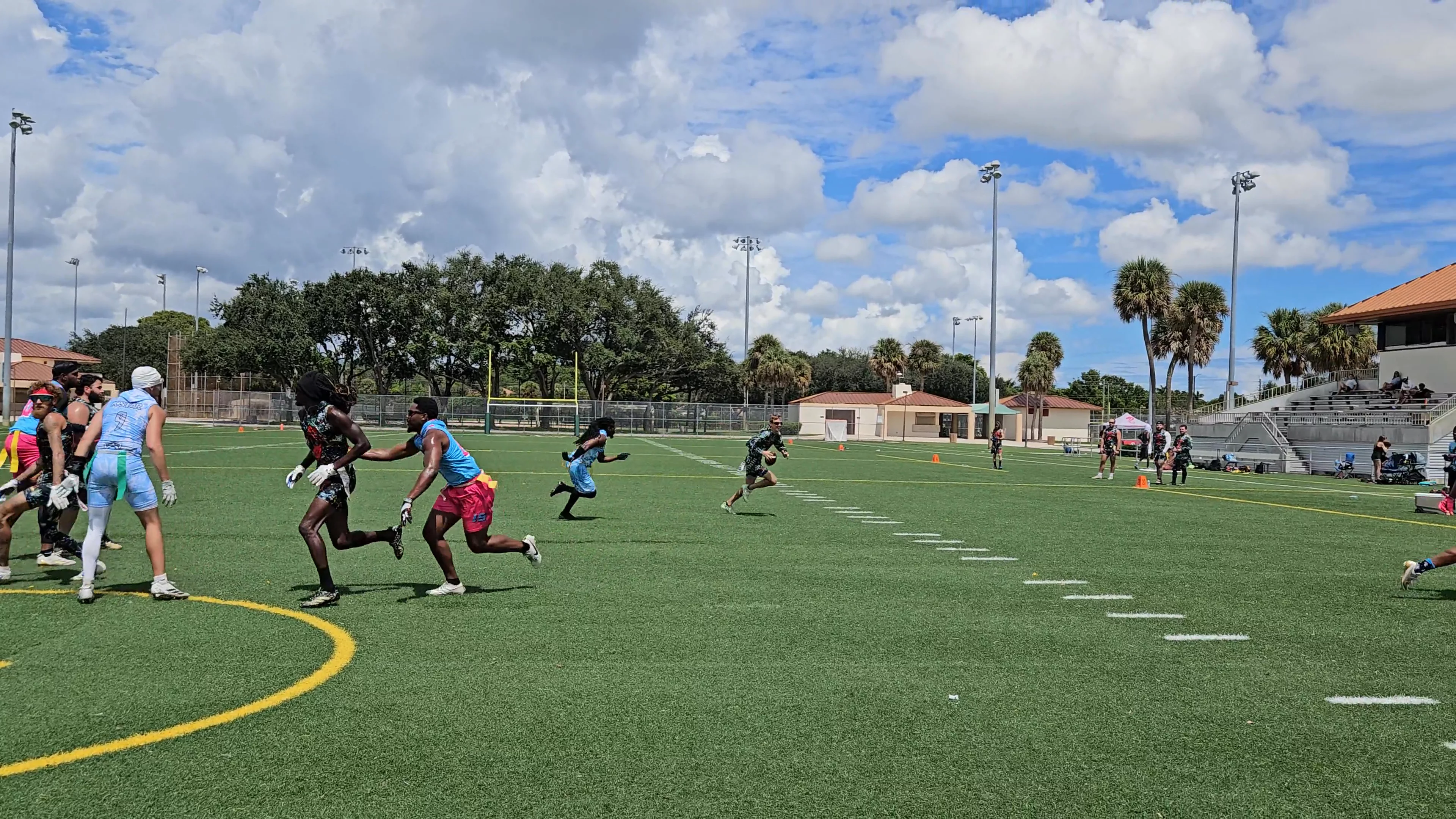 Road Runners Touchdown run