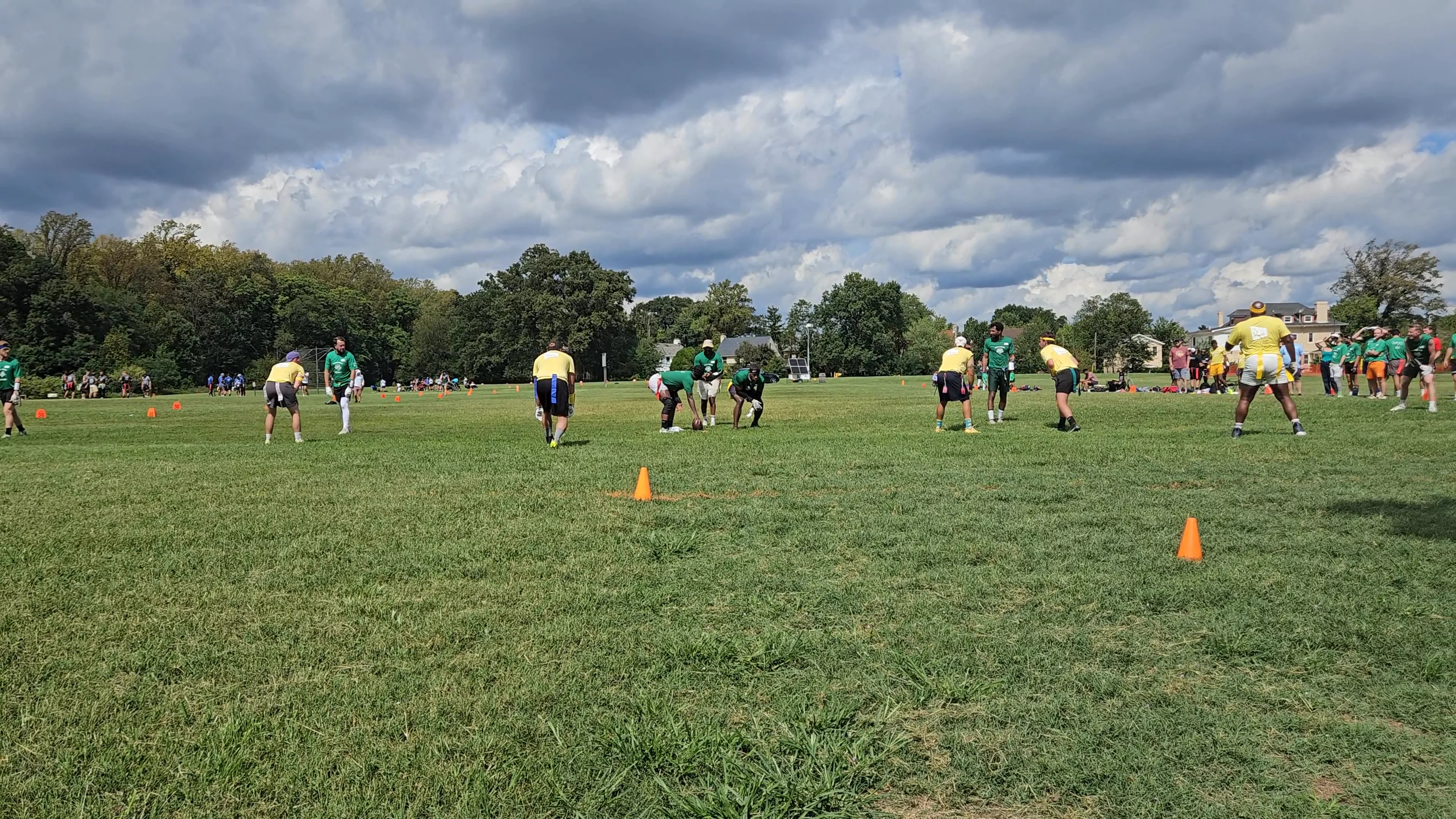 Irish Goodbyes Touchdown run