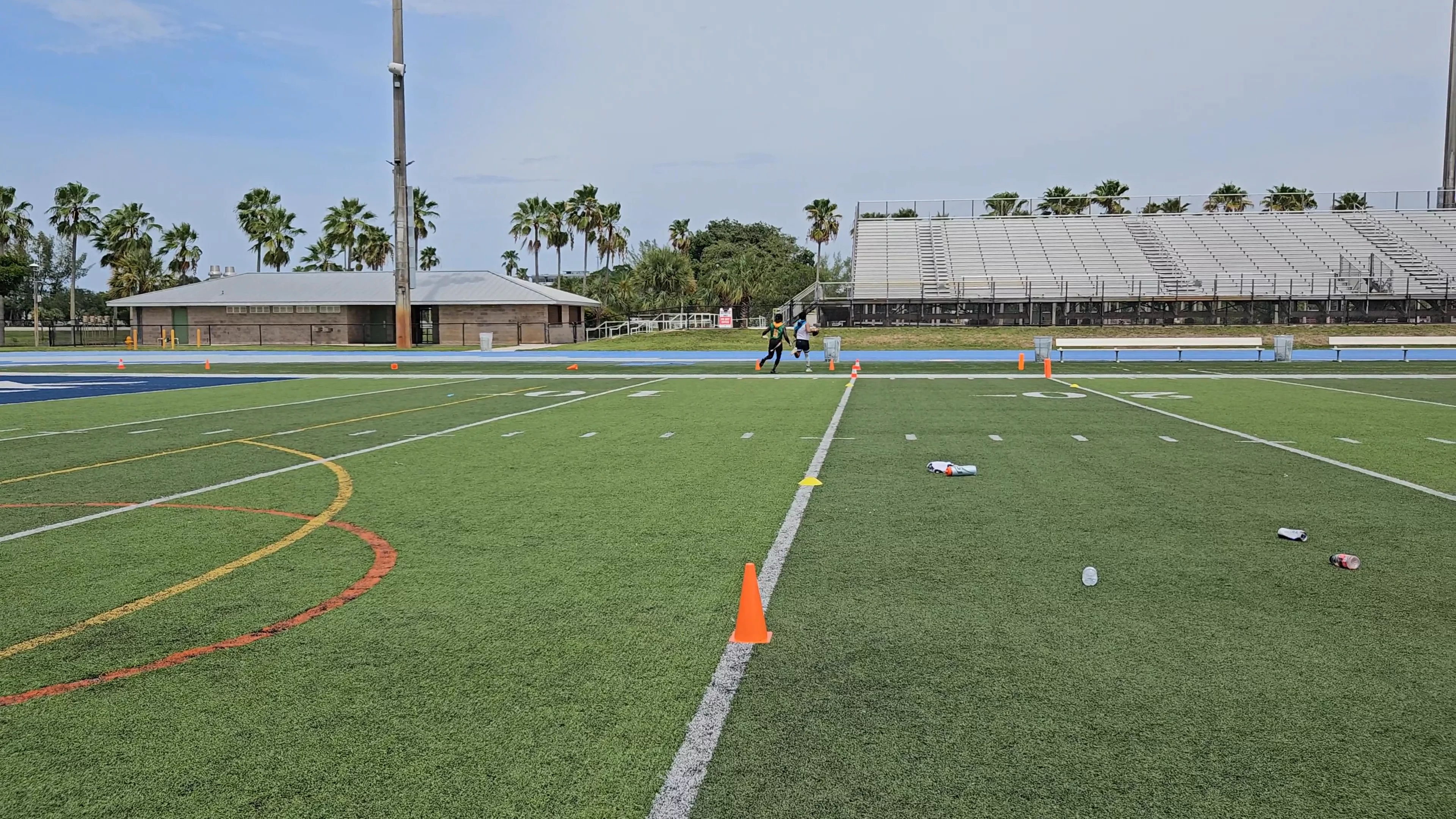NAS Touchdown throw