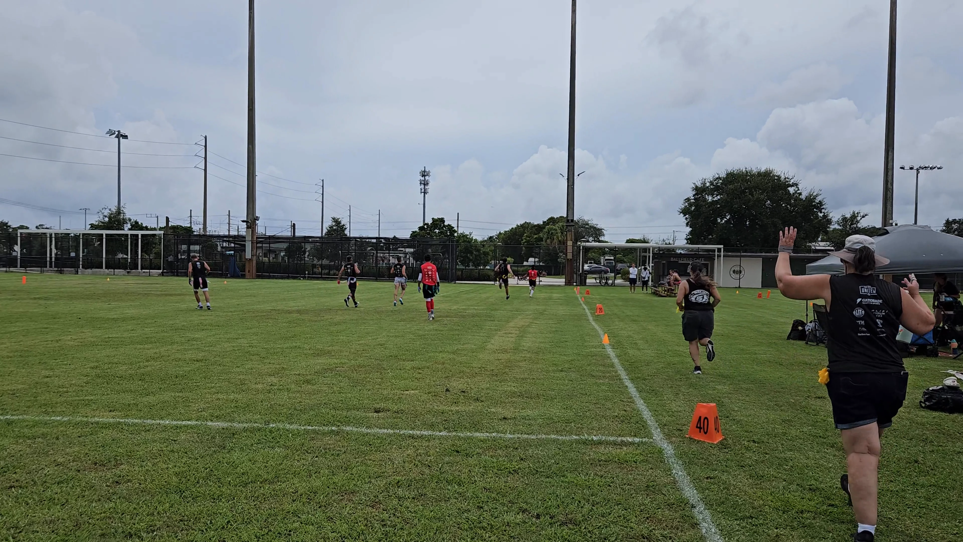 Going Deep Touchdown throw