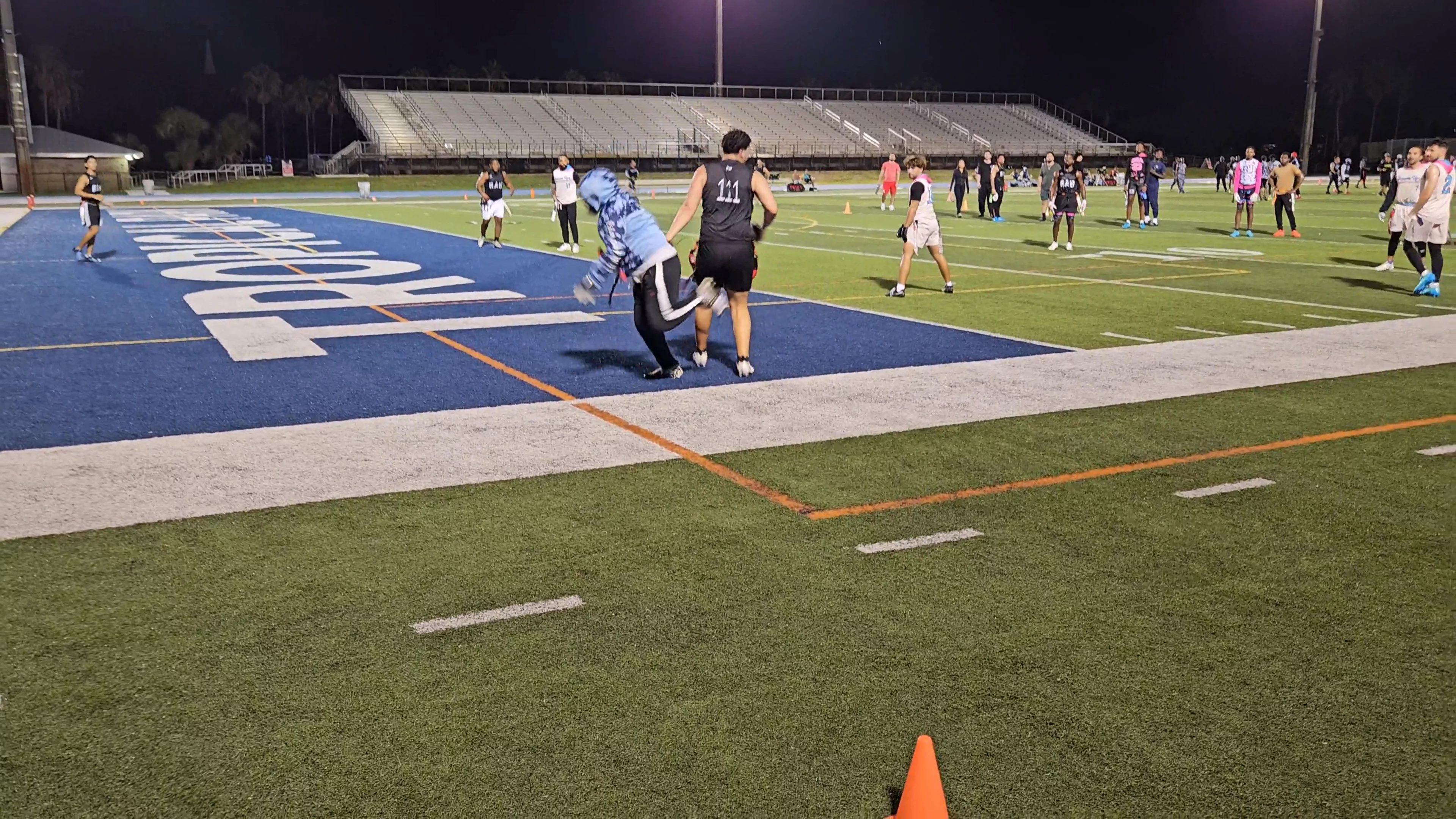 R.A.N. Touchdown throw