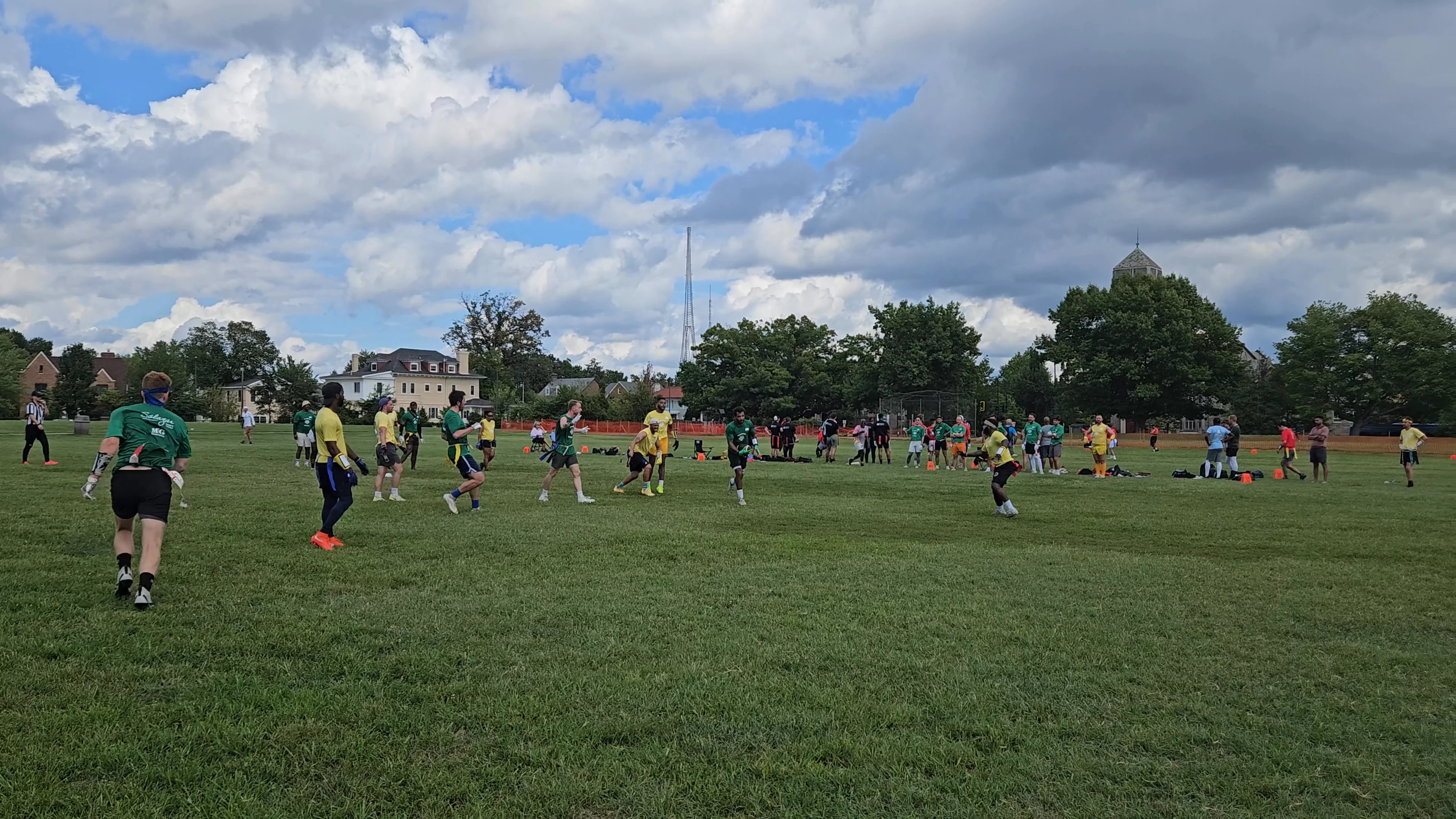 Irish Goodbyes Touchdown throw