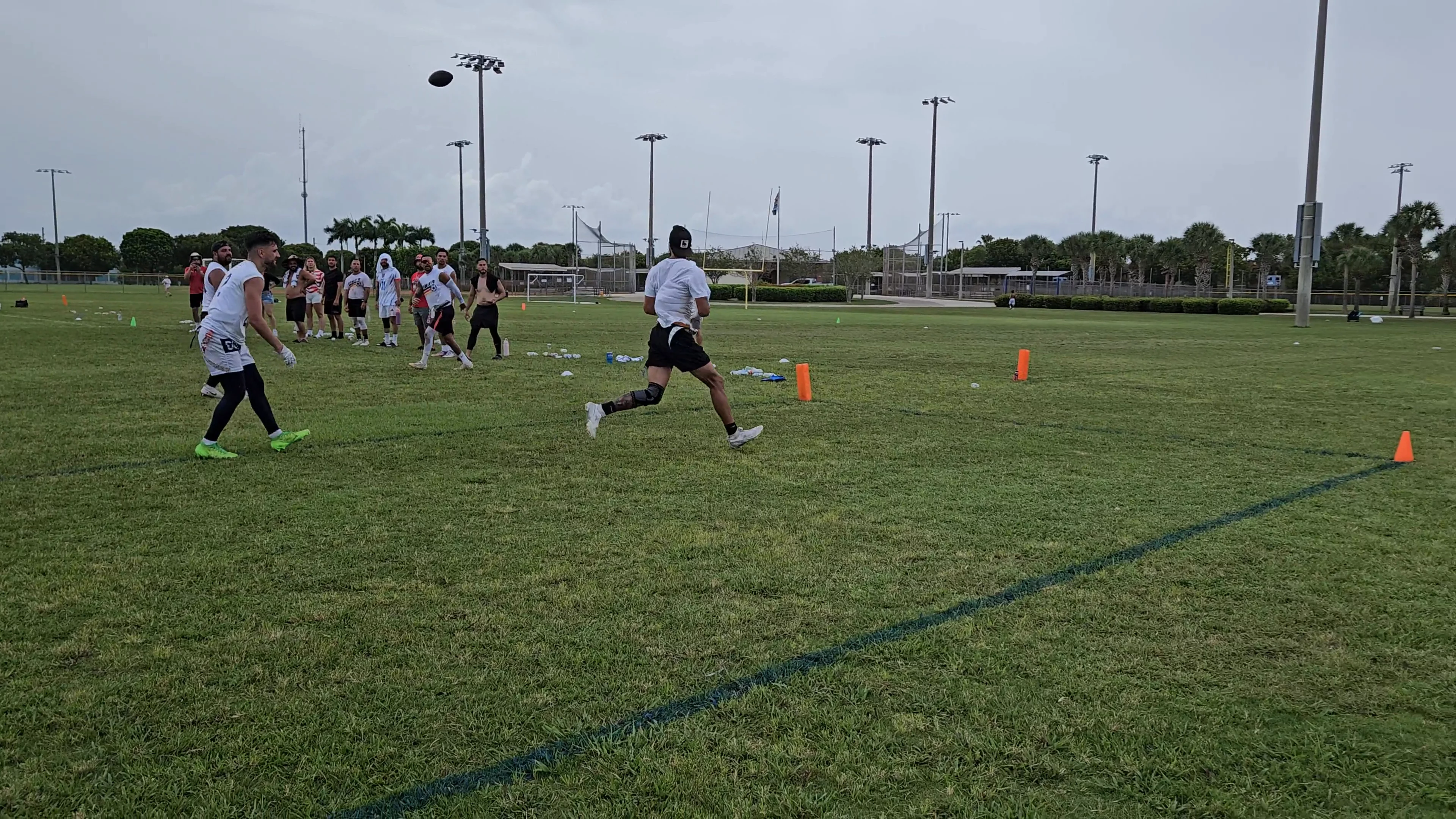 Germany Touchdown throw