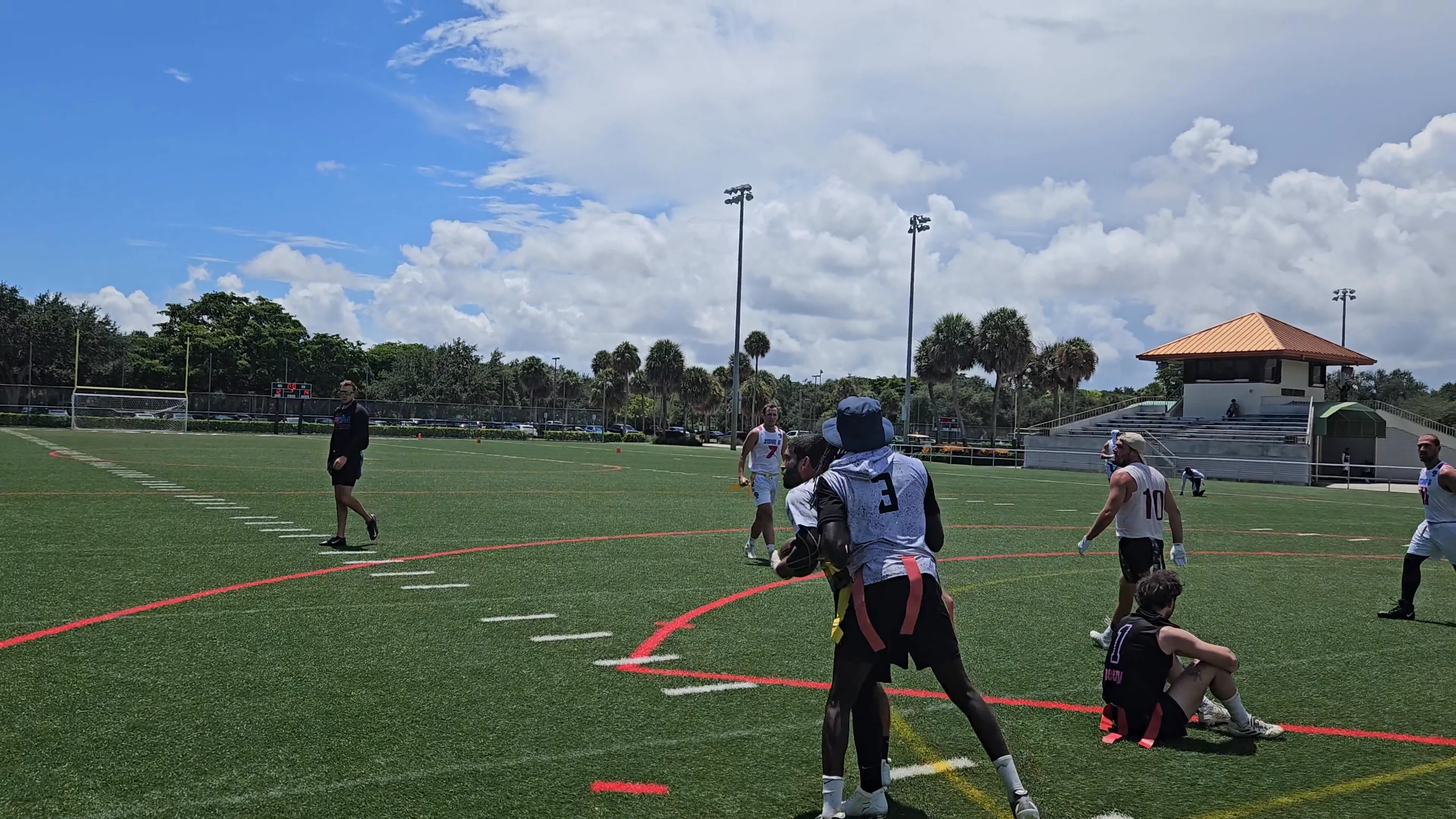 Zone 6 Touchdown throw