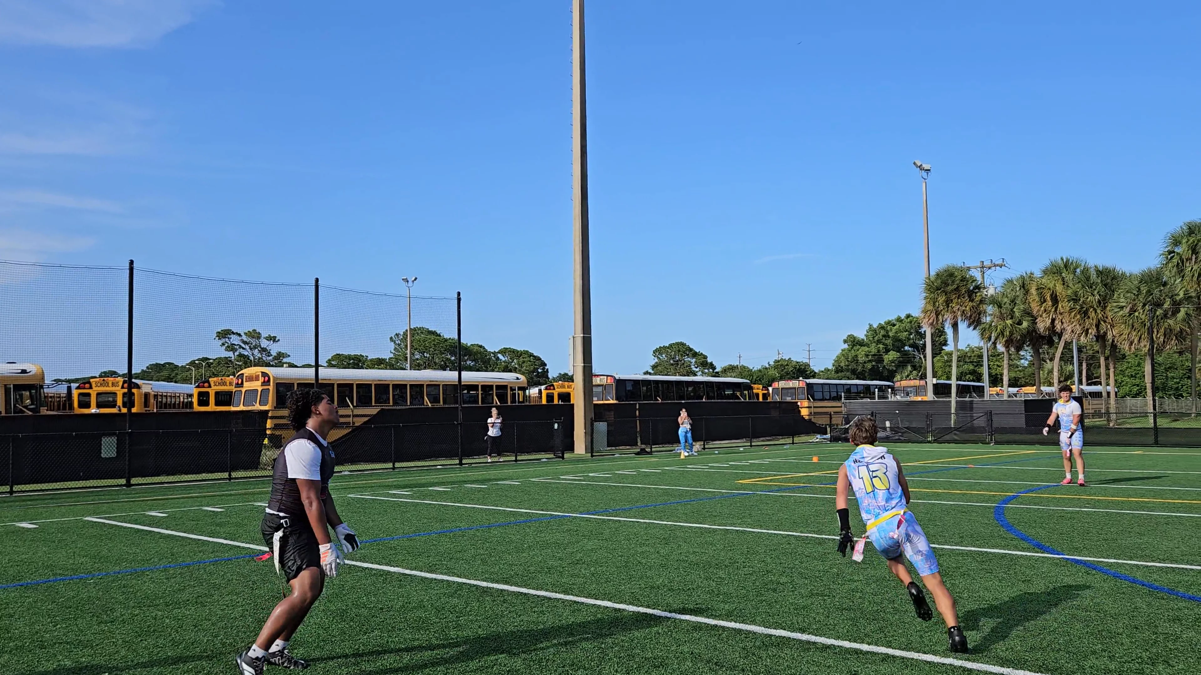 Miami Fresh (HS Boys) Touchdown throw