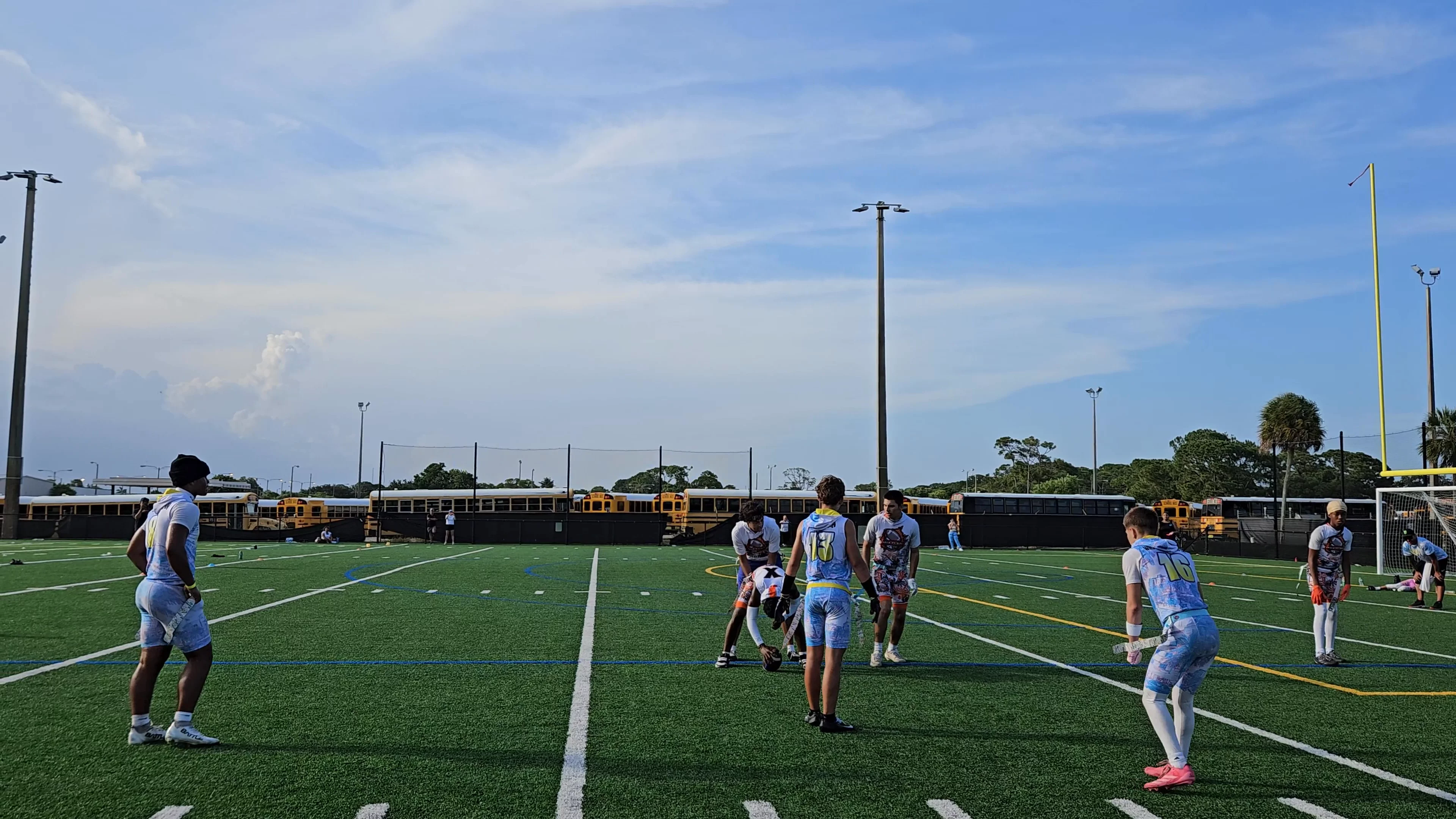 MIA FLAG Touchdown throw