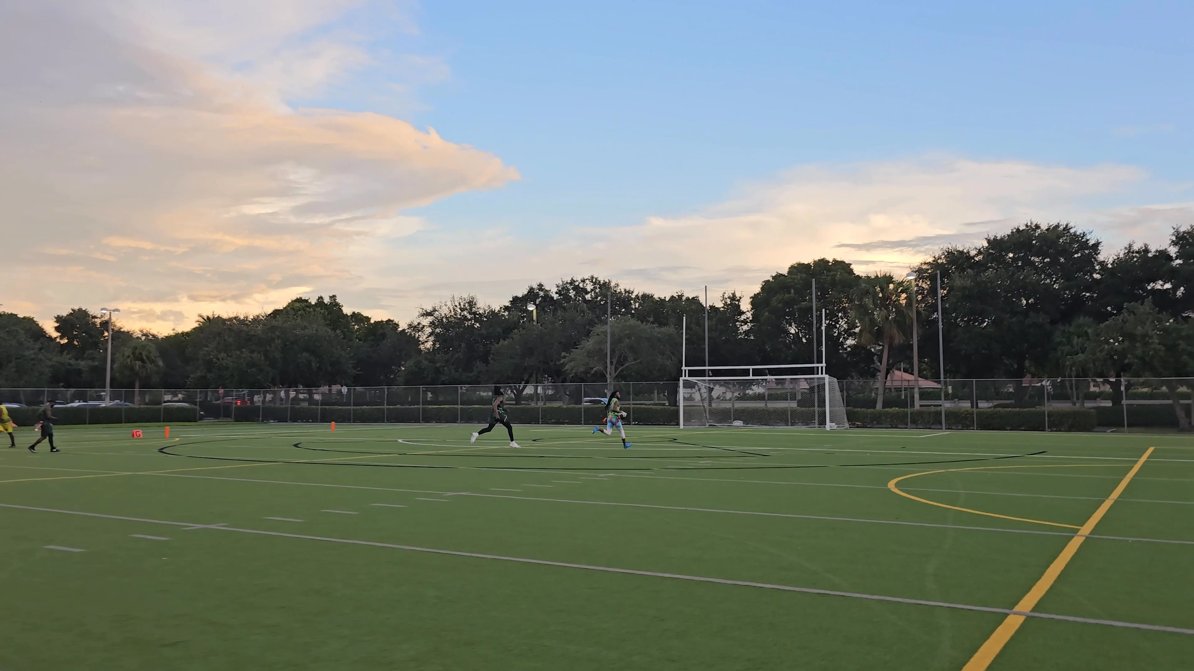 Broward Ballerz Touchdown throw