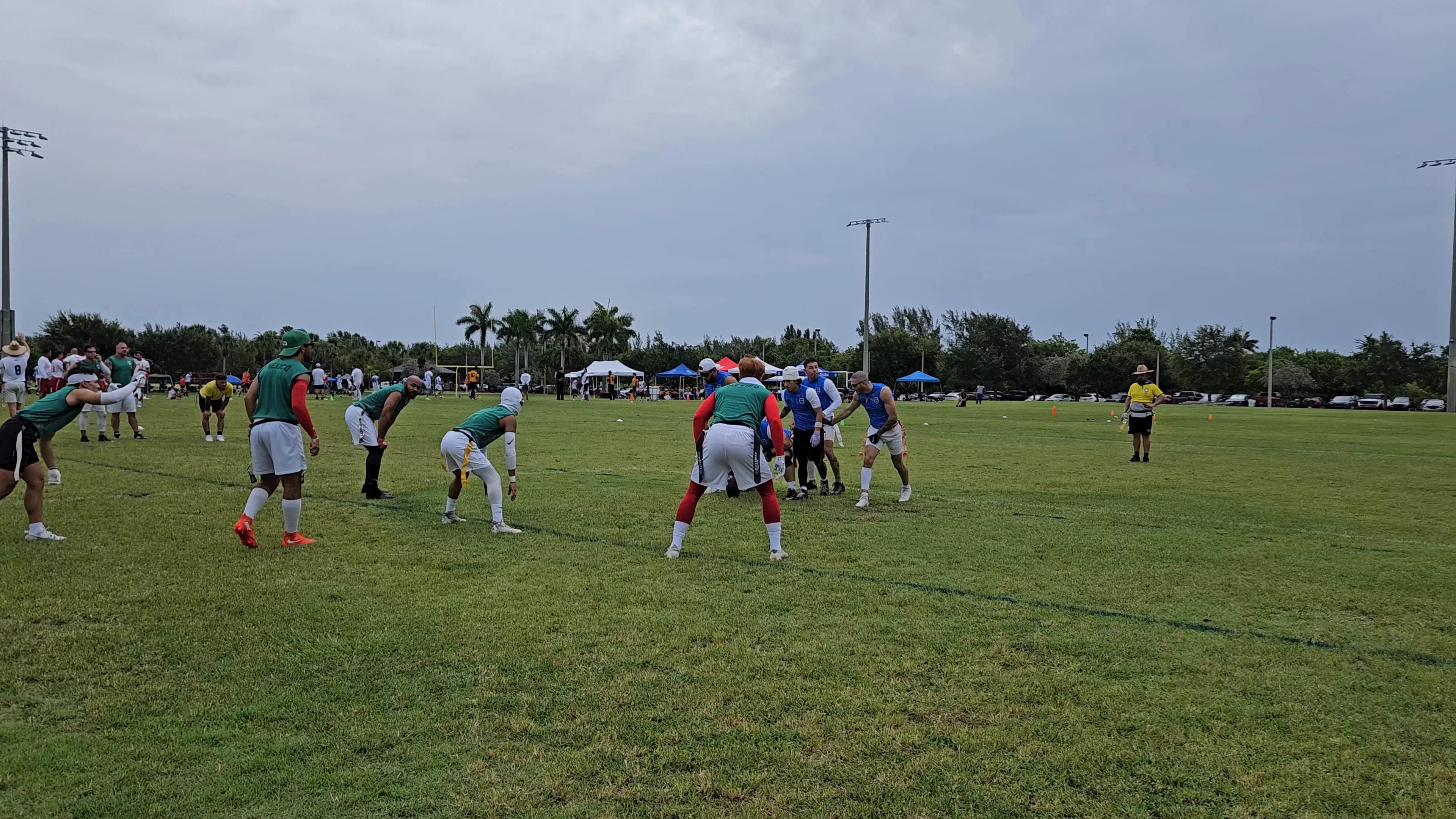 England Touchdown throw