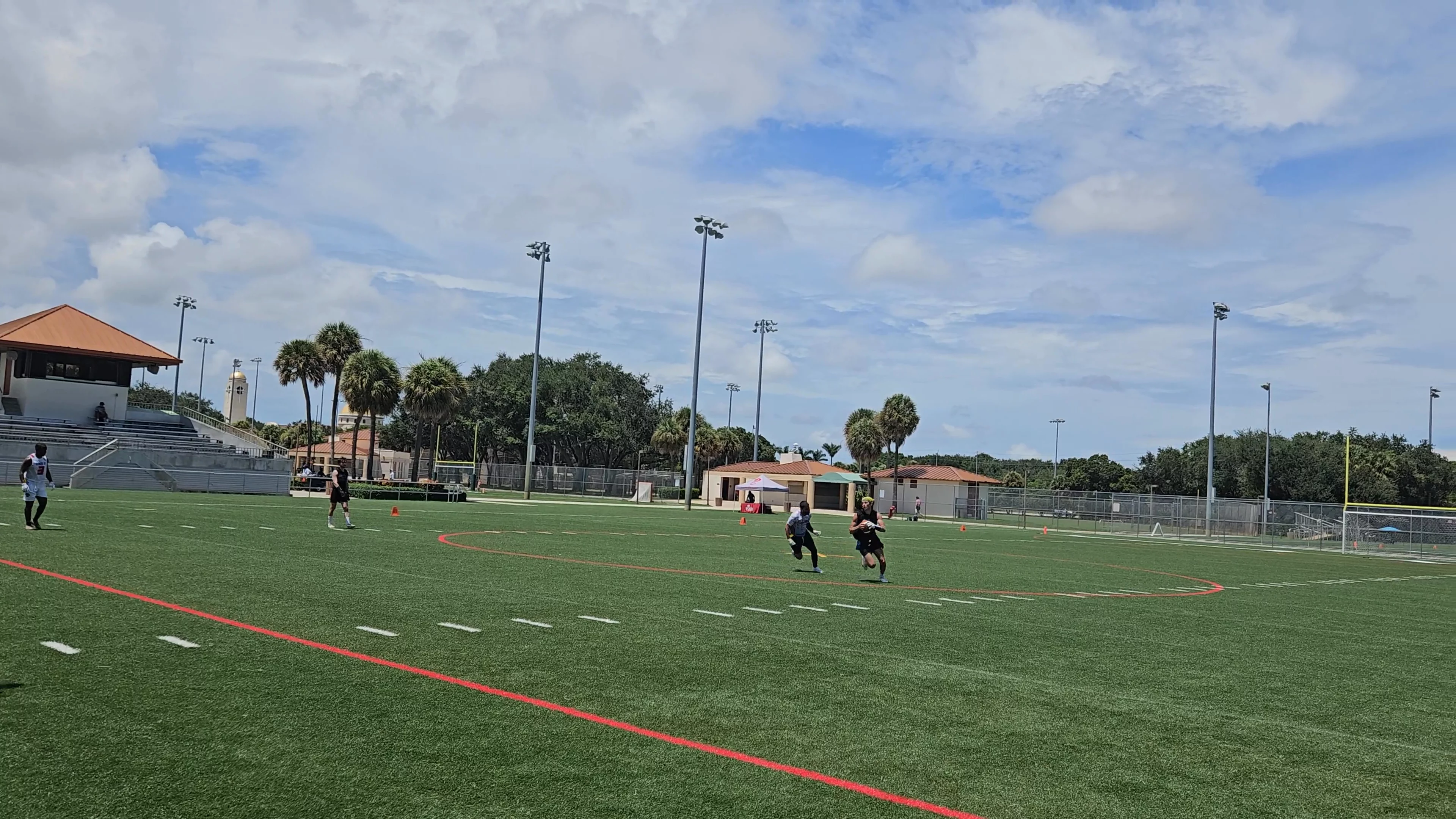 Providence Touchdown throw