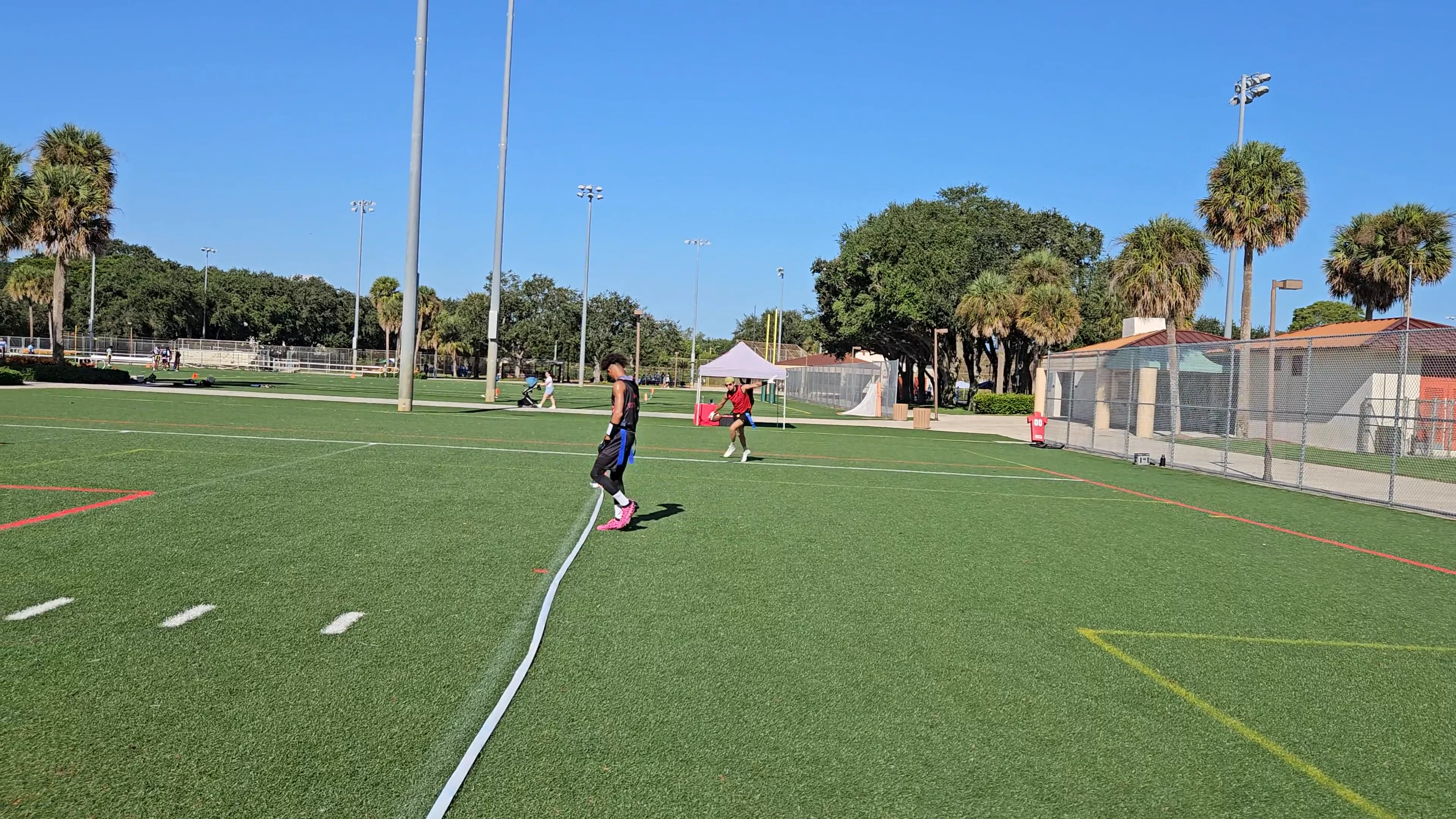 Providence Touchdown throw