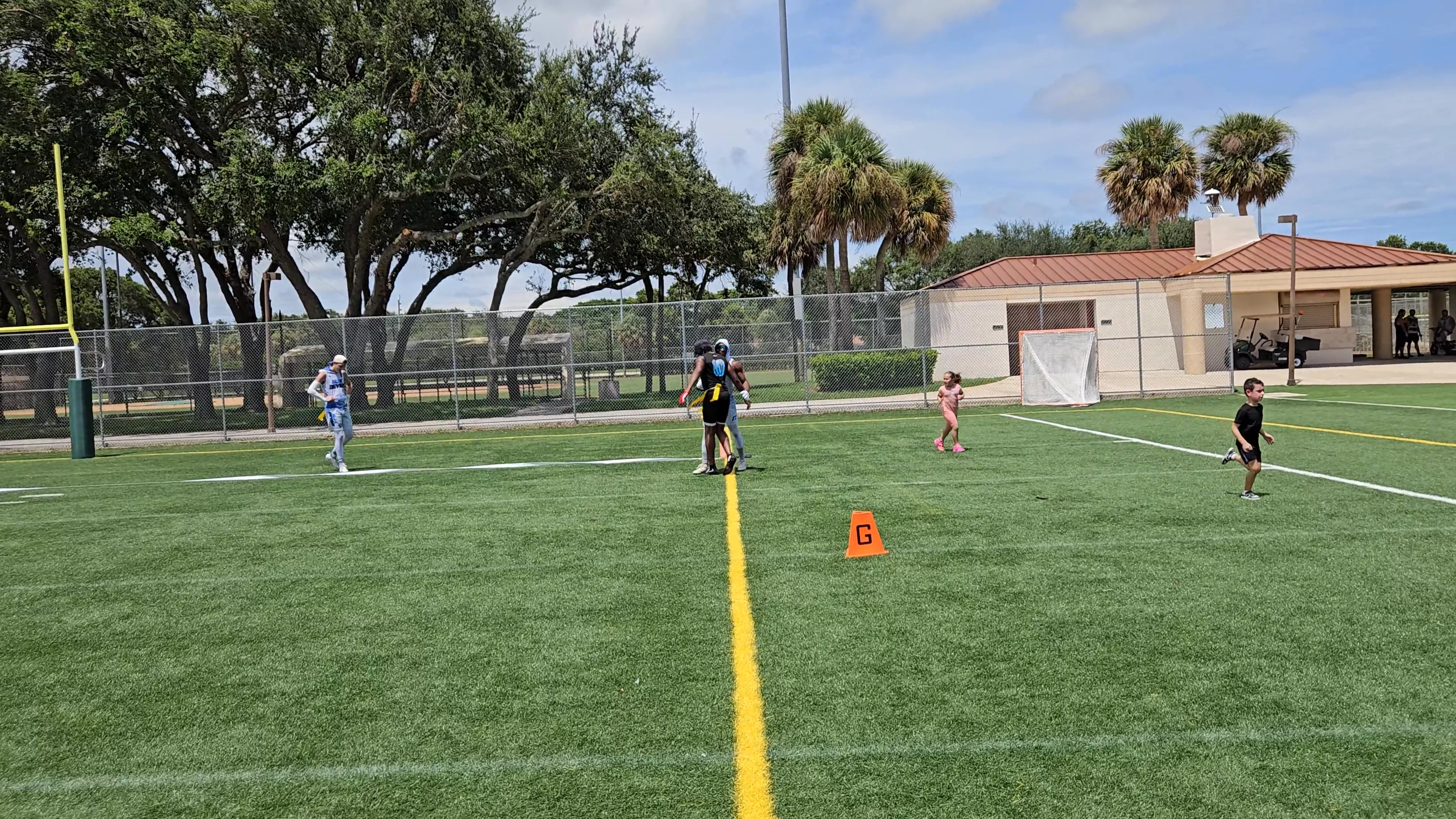 Blue Devils Touchdown throw