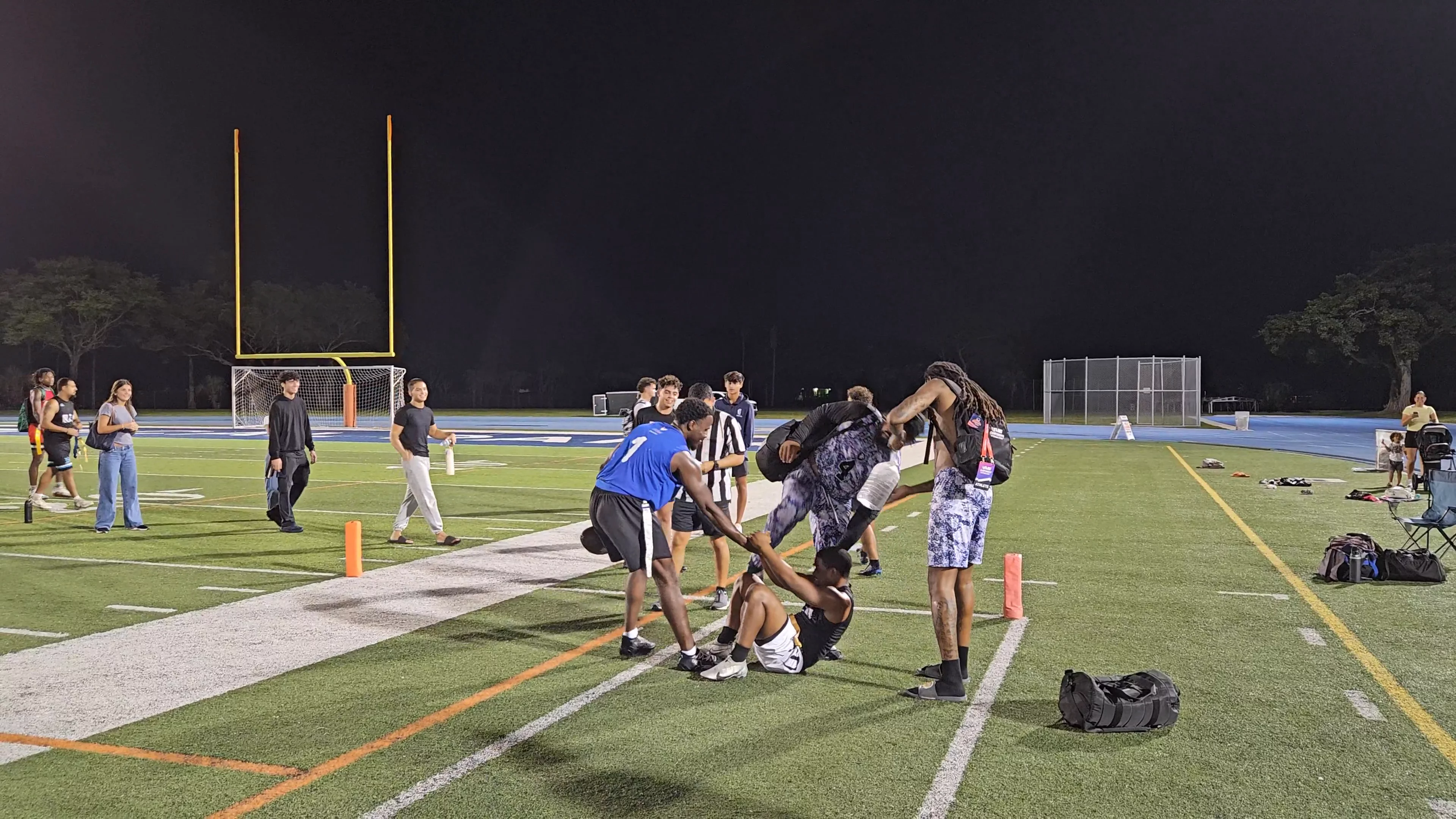 Just Some Homies Touchdown throw
