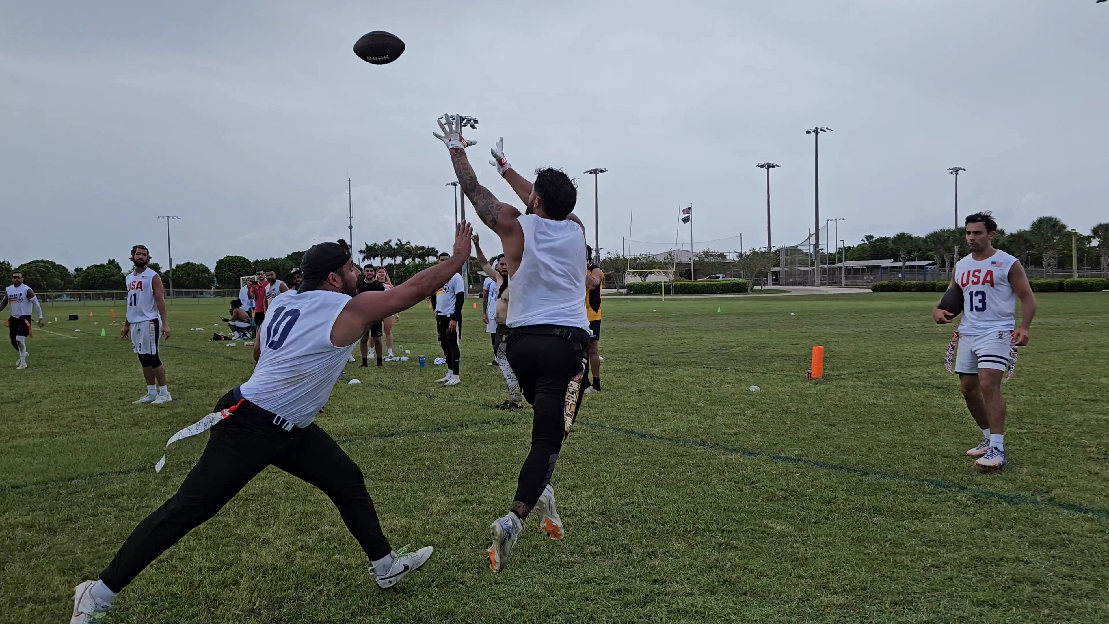Germany Touchdown throw