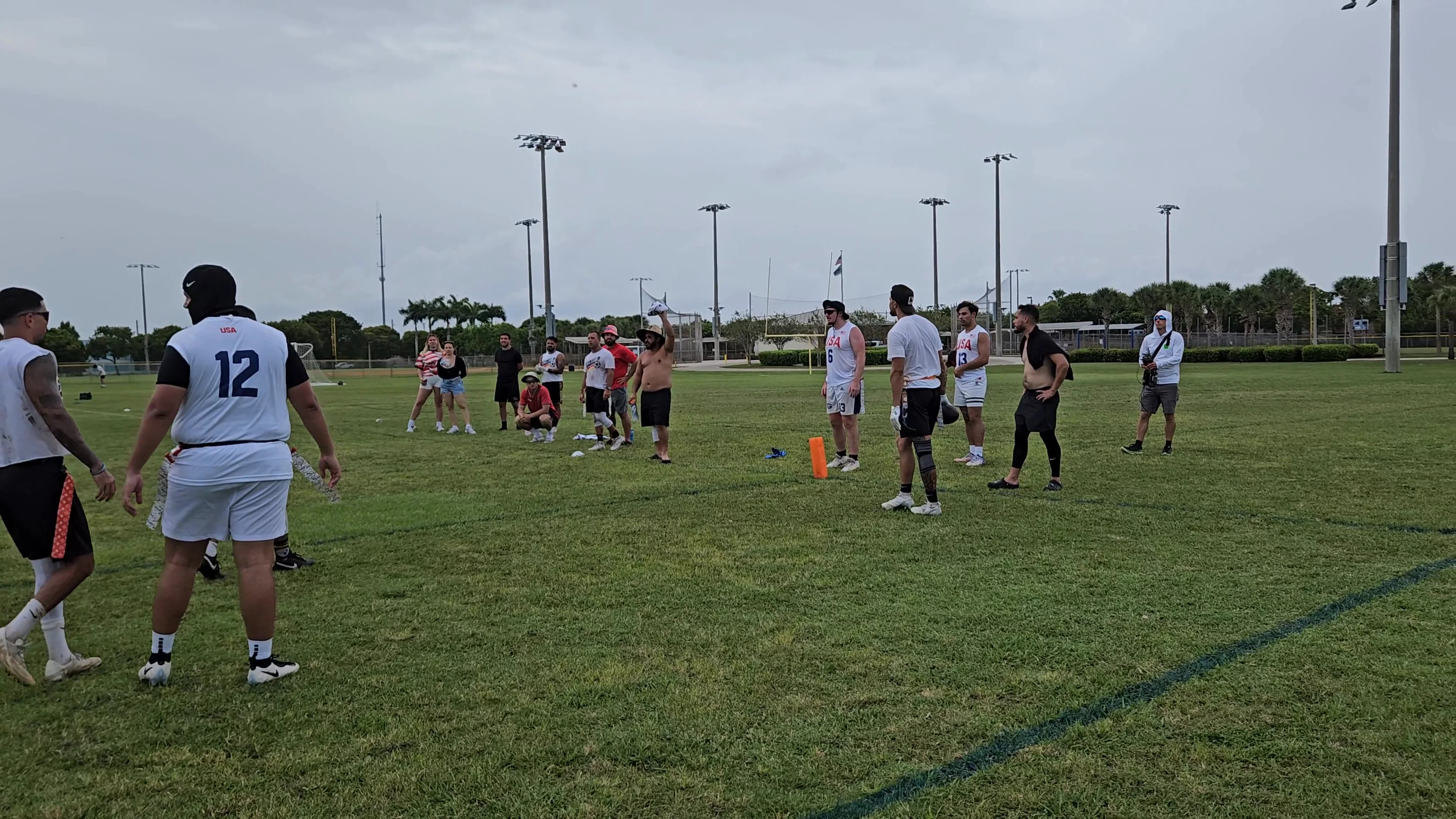 Germany Touchdown throw