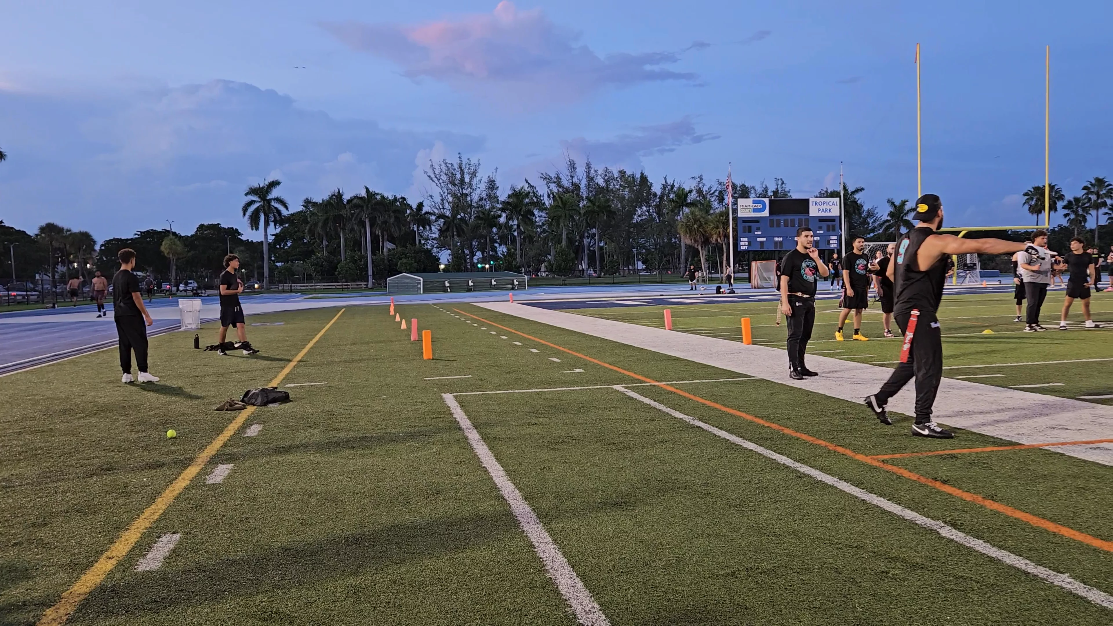 Special K Touchdown throw