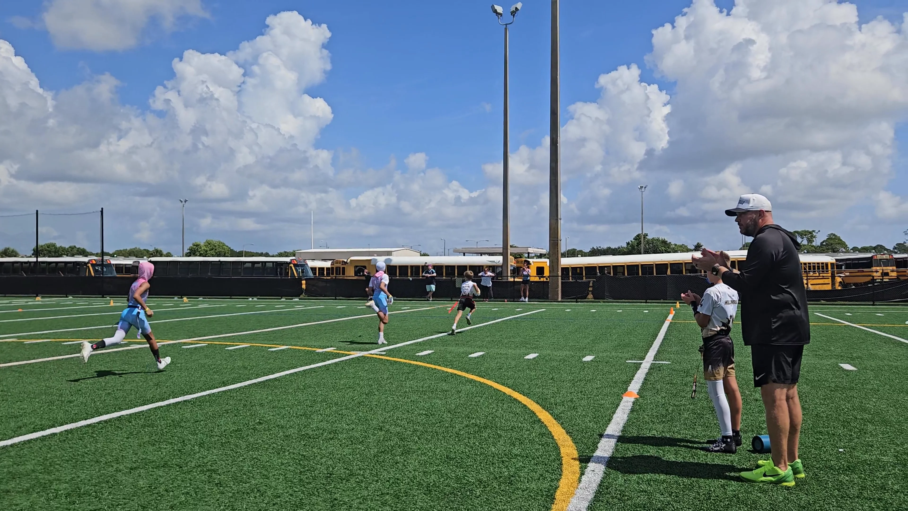 Primetime Elite 12u Touchdown run