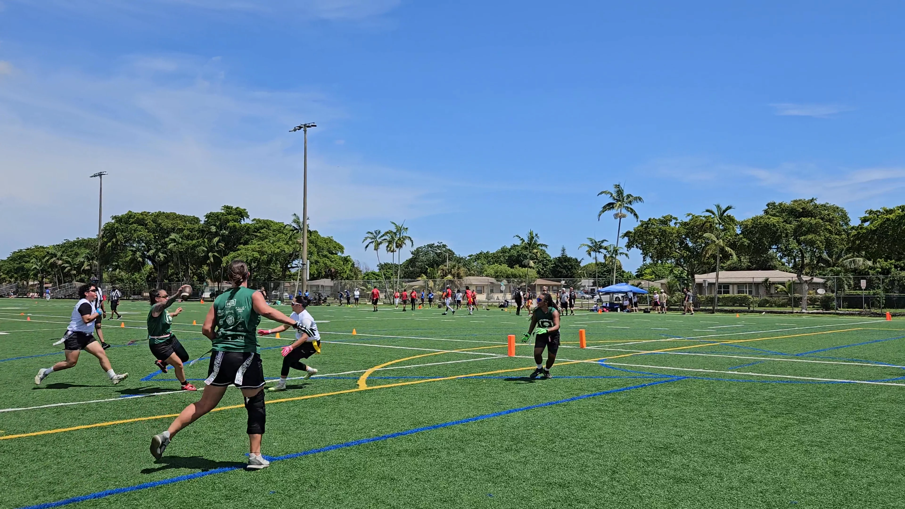 Turf Munchers Touchdown run