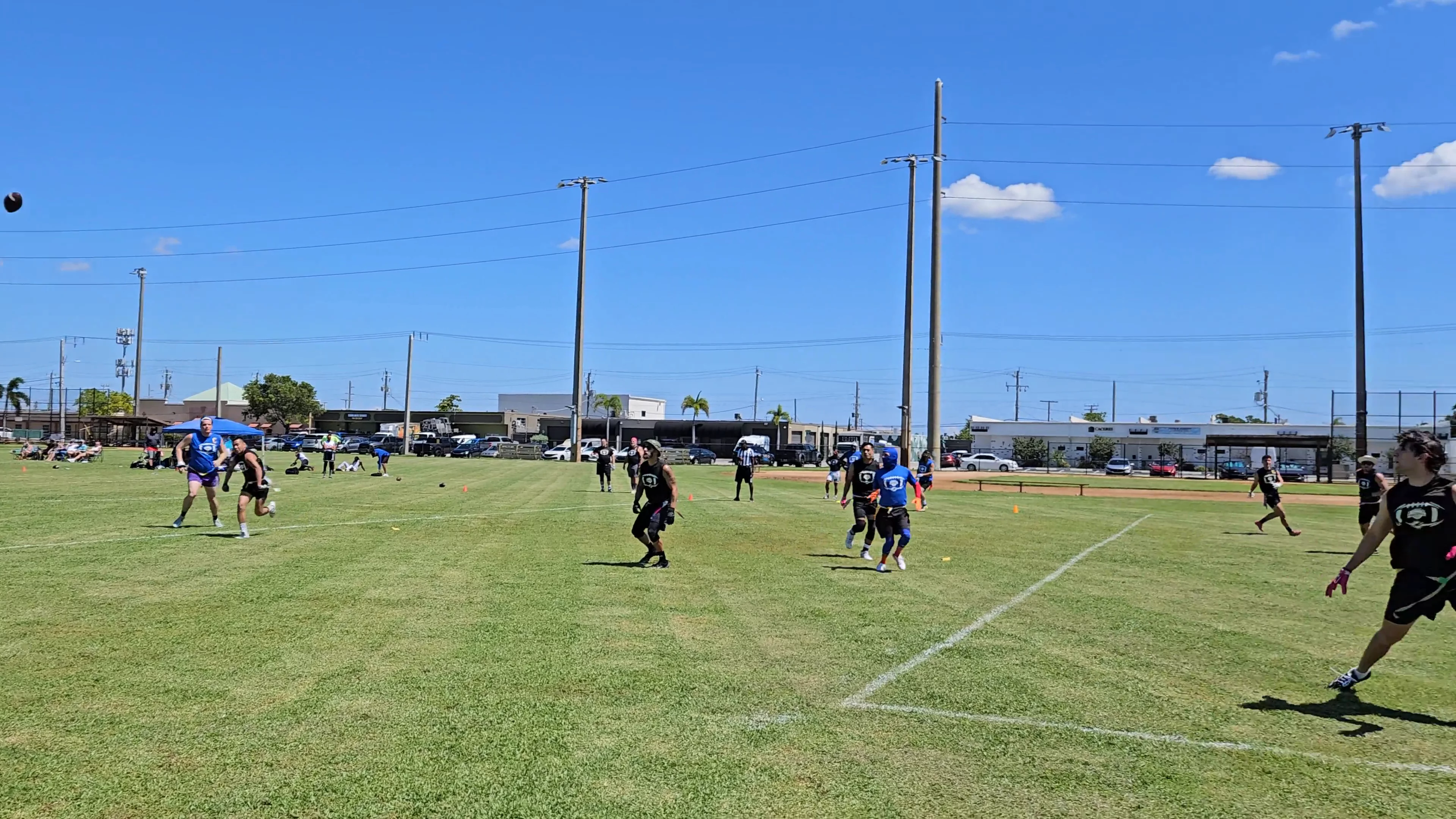 Cookie Monsters Touchdown throw