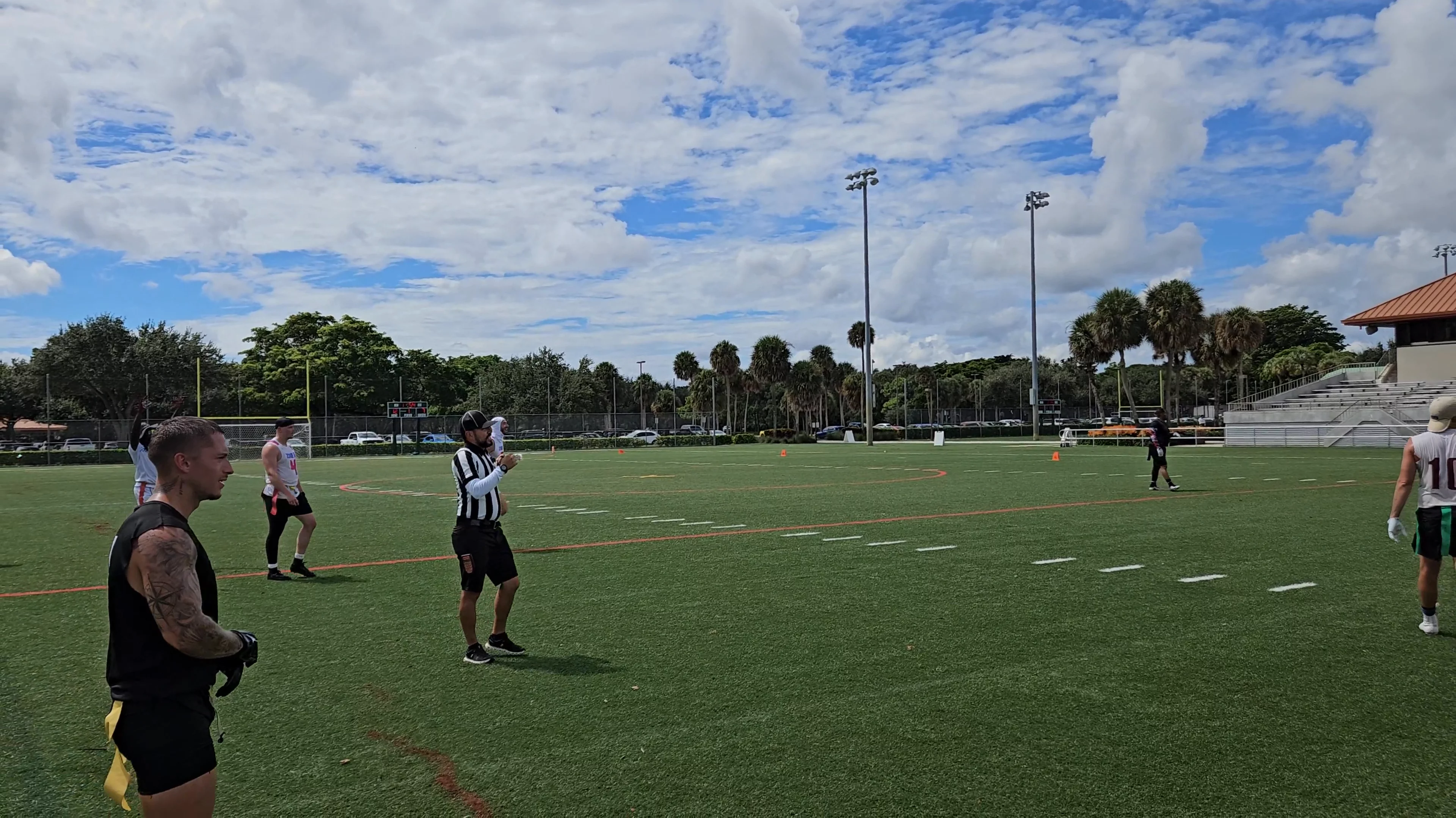 Zone 6 Touchdown throw